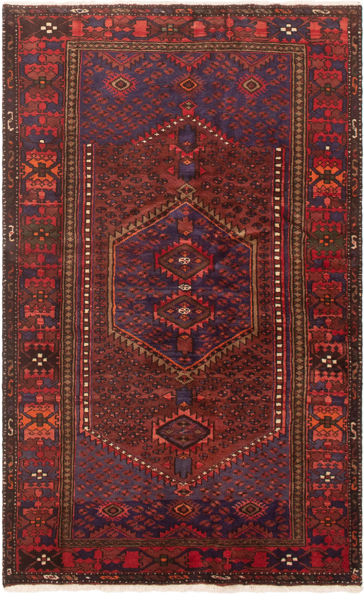 Tapis zanjan 4'6" x 7'3" en laine