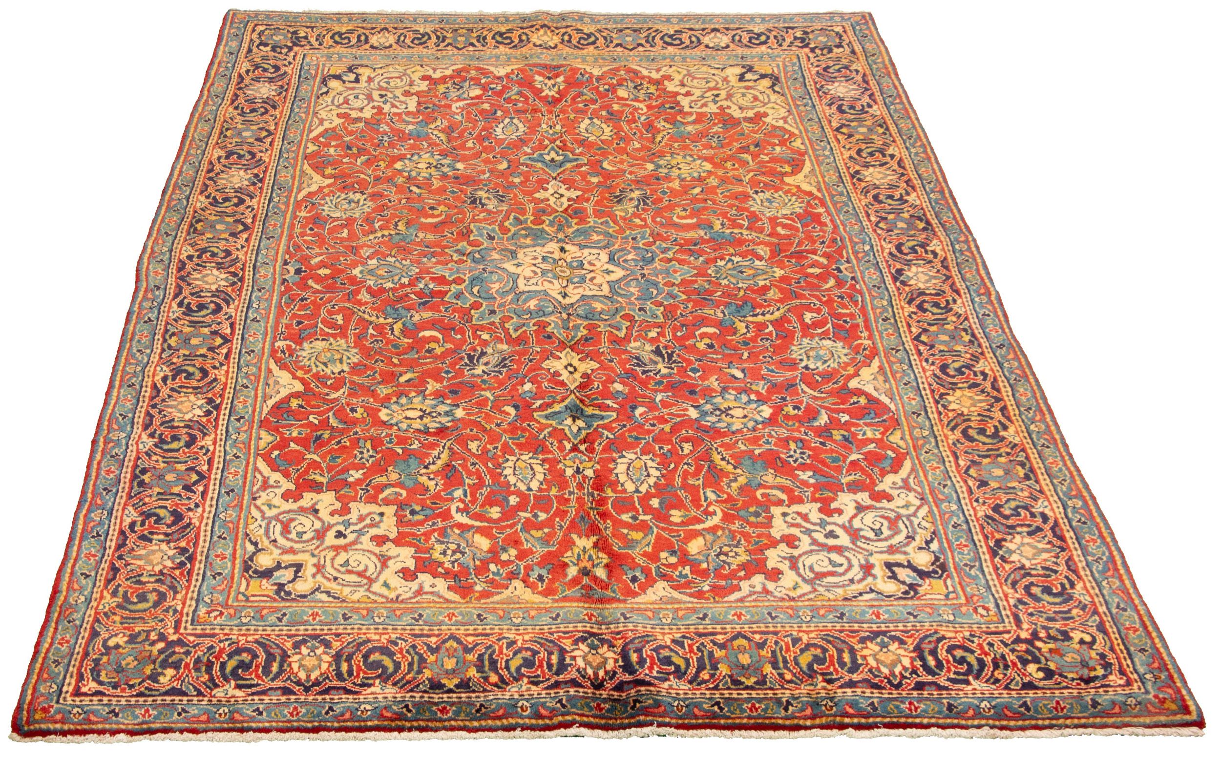 Tapis nahavand  6'6" x 10'3" en laine