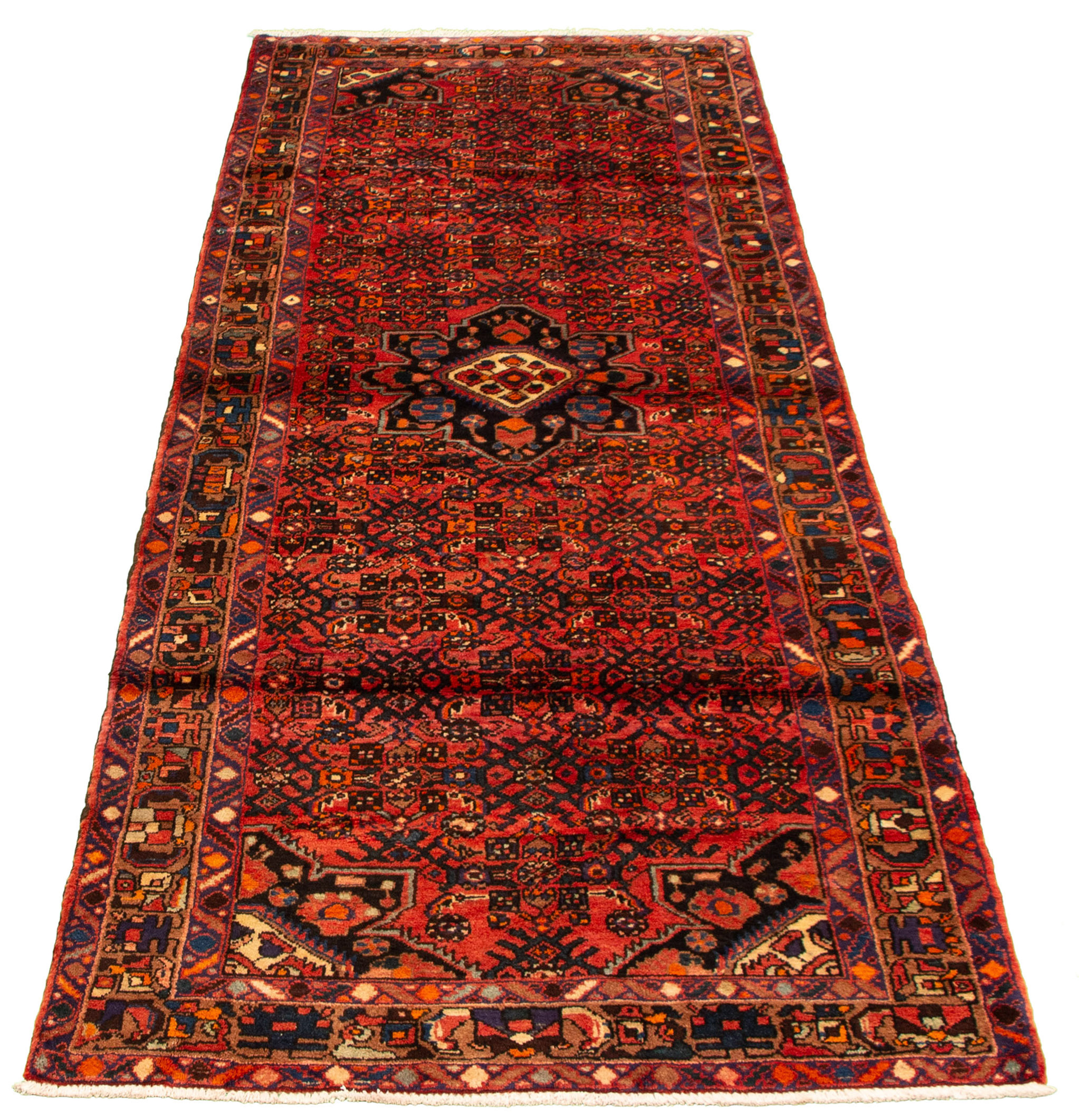 Tapis nahavand  3'11" x 10'7" en laine