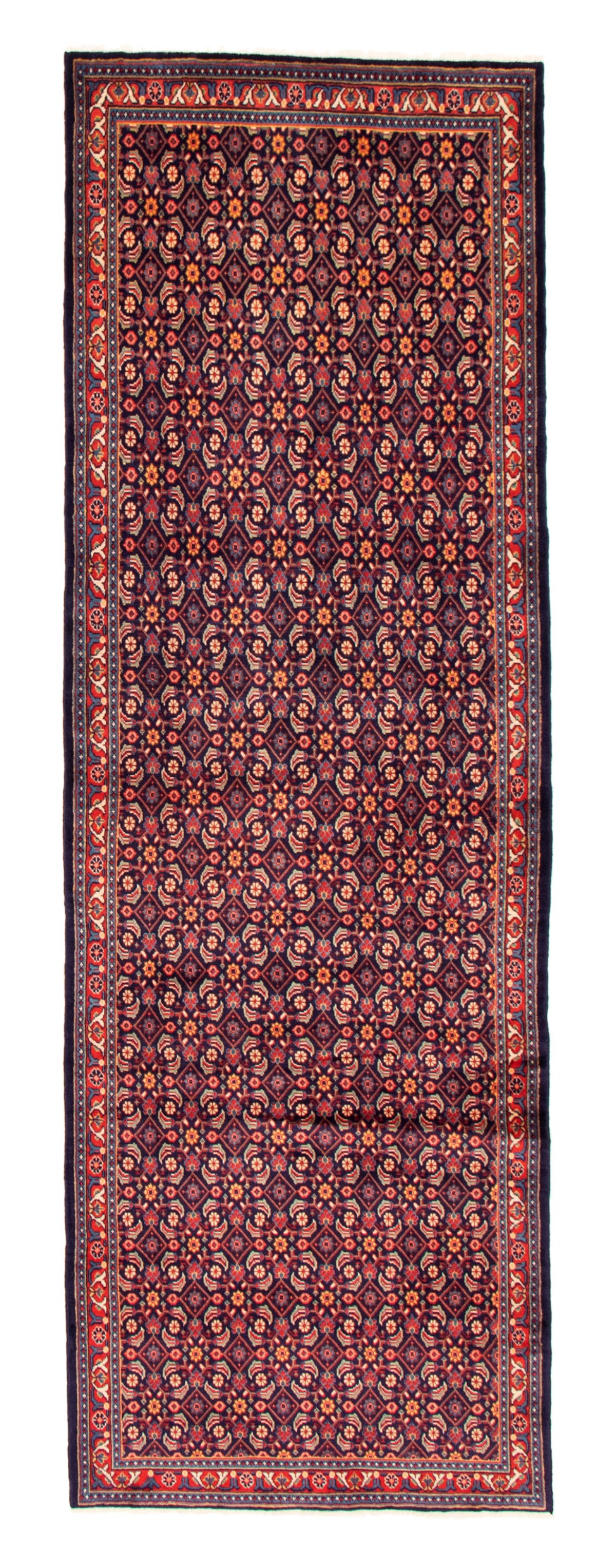 Persian Sarough 3'4" x 9'11" Hand-knotted Wool Rug 