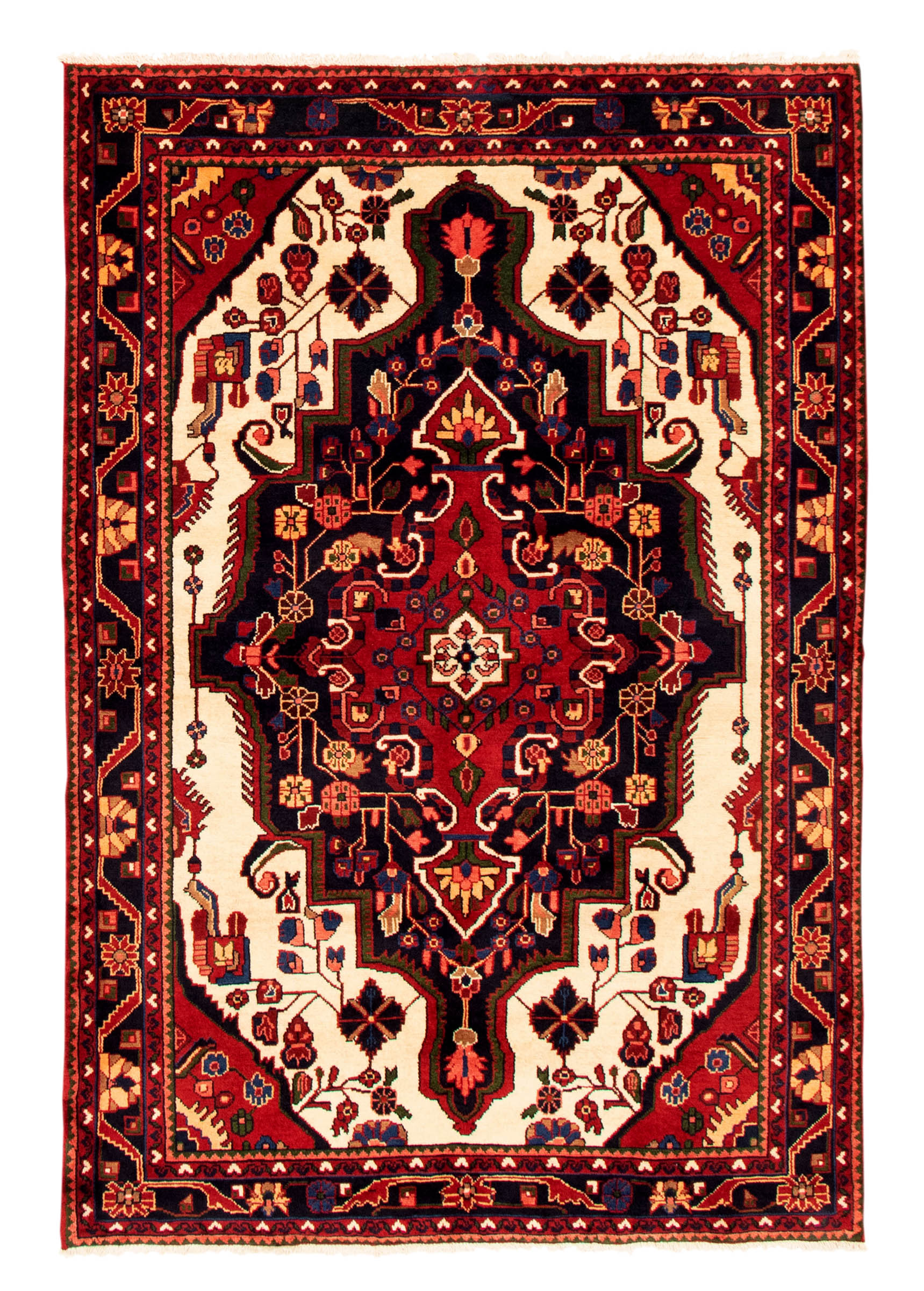 Tapis nahavand 5'5" x 7'10" en laine
