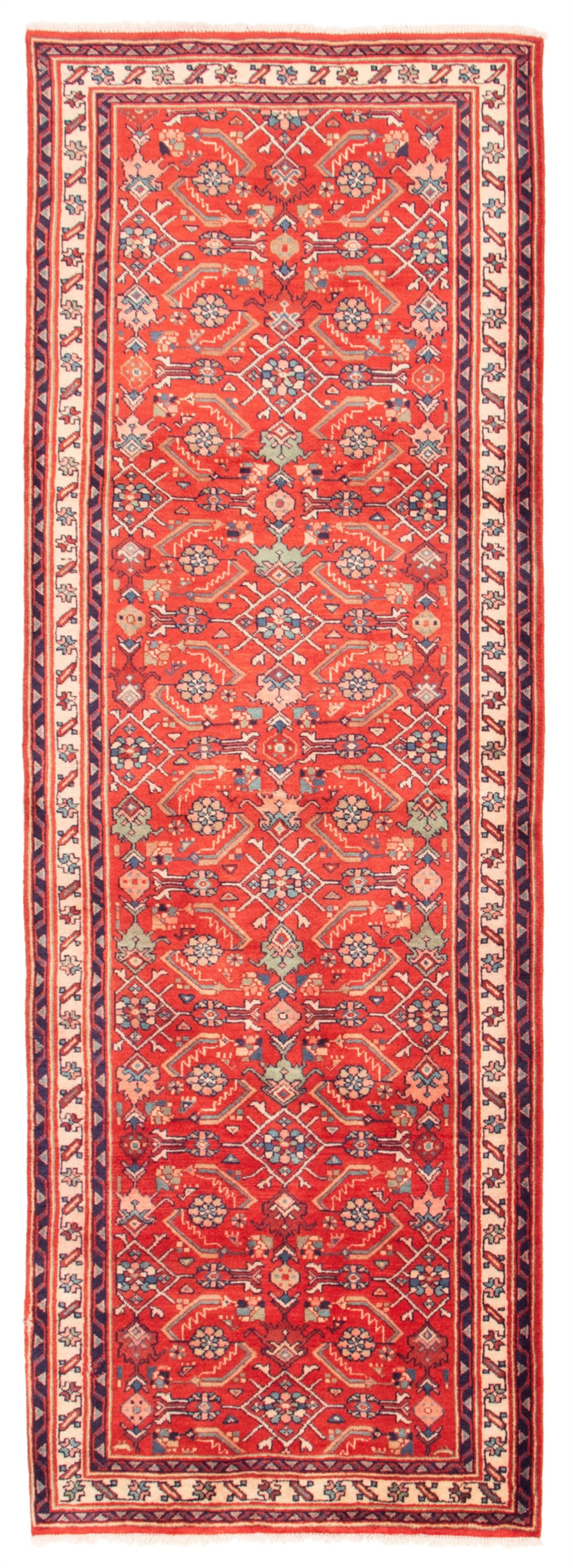 Persian Sarough 3'6" x 10'2" Hand-knotted Wool Rug 