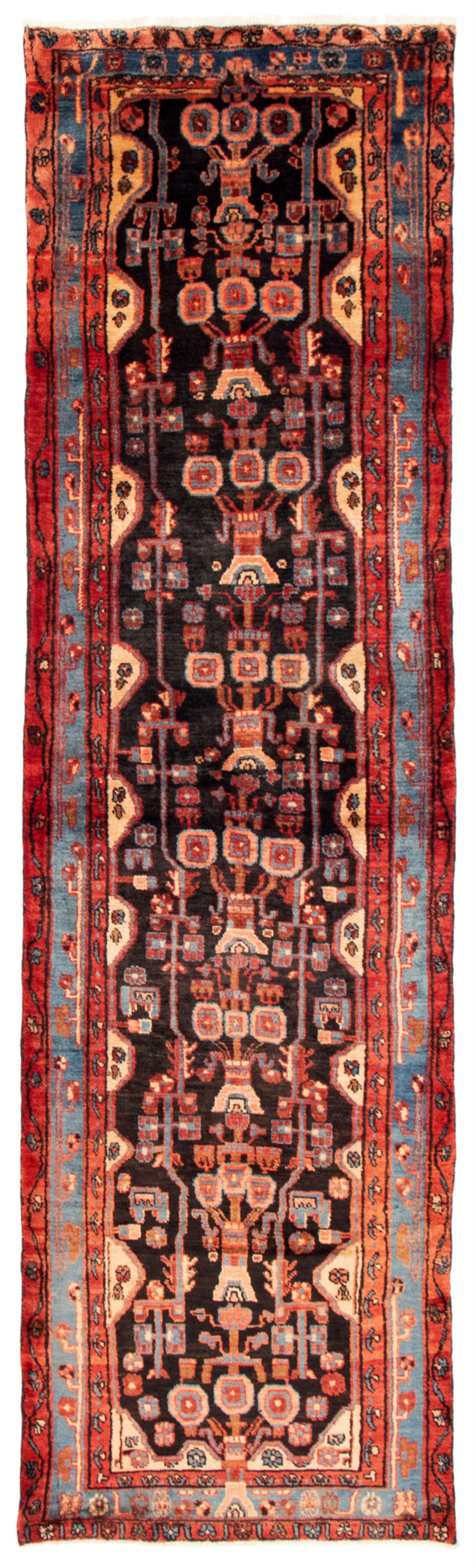 Tapis nahavand 3'5" x 11'3" en laine