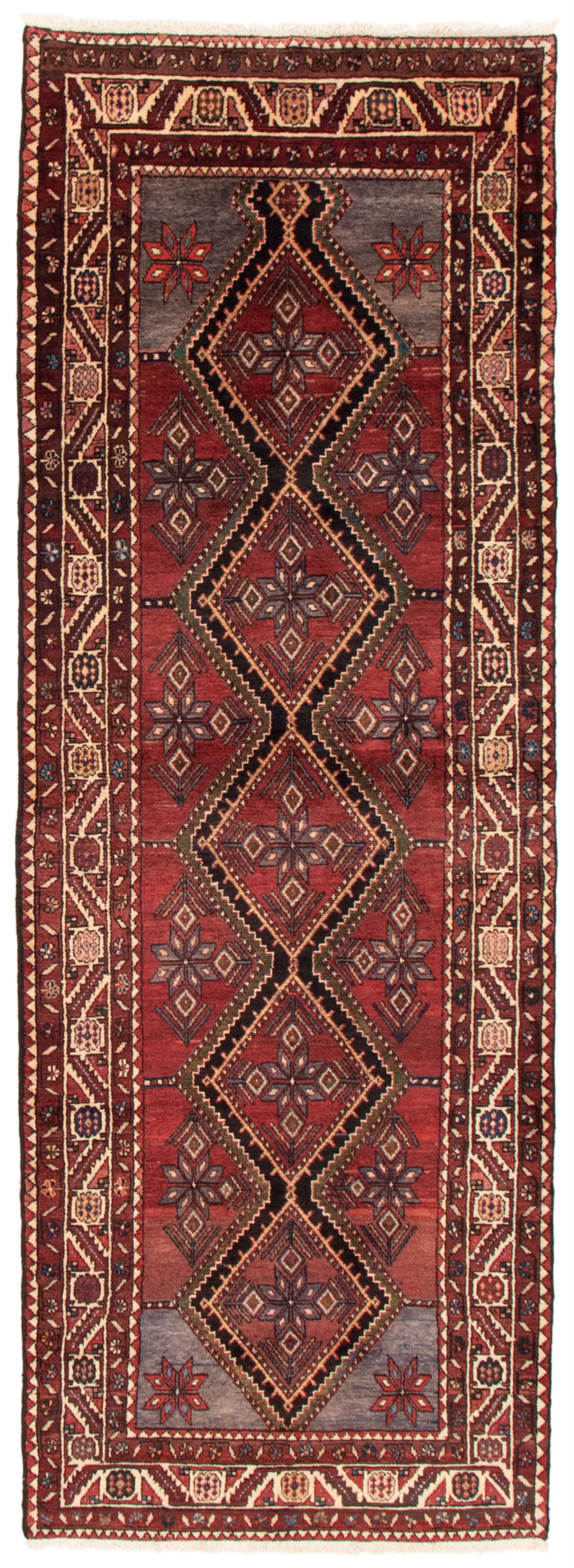 Persian Koliai 3'5" x 9'9" Hand-knotted Wool Rug 
