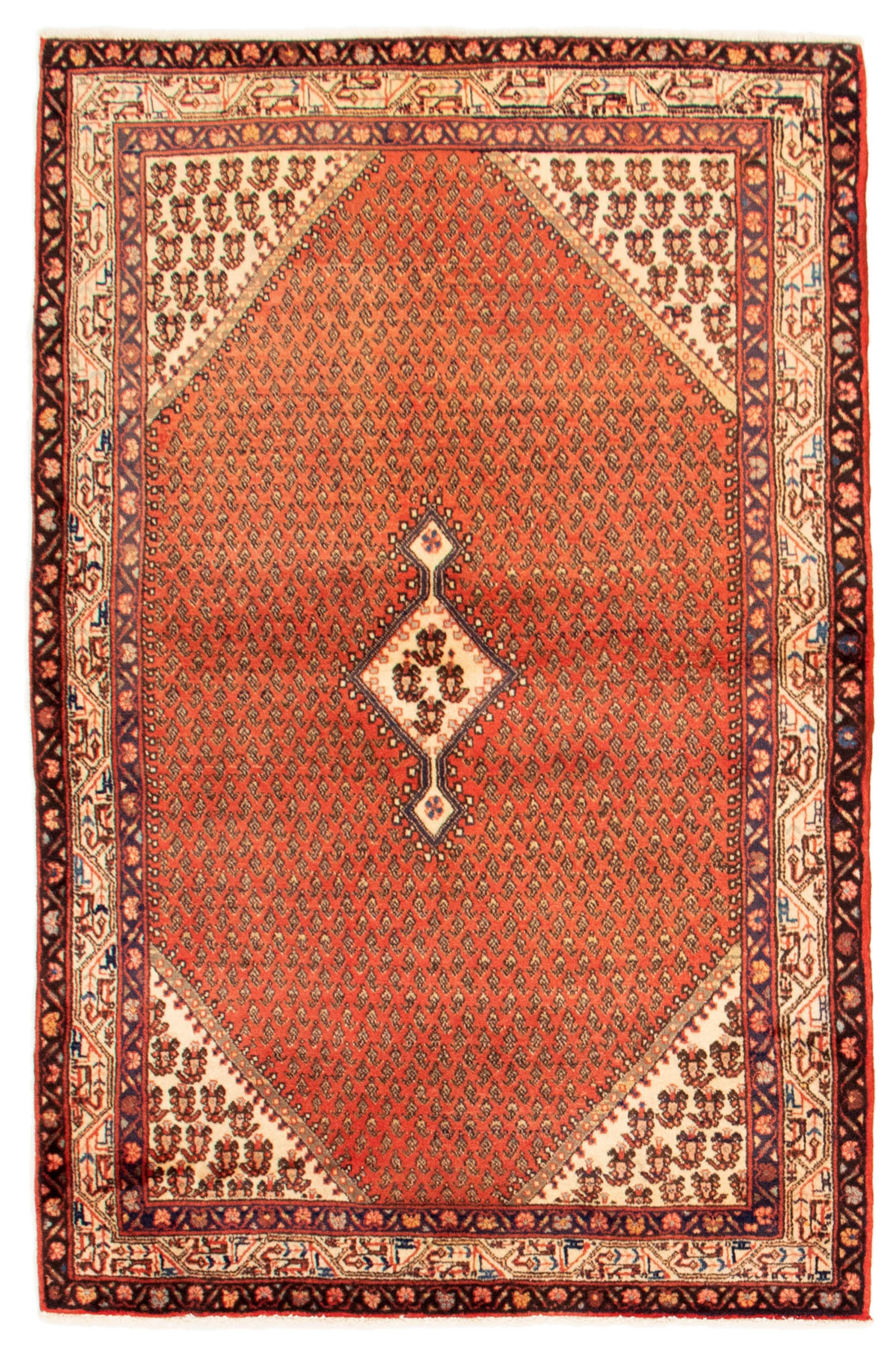 Tapis arak 4'4" x 6'9" en laine