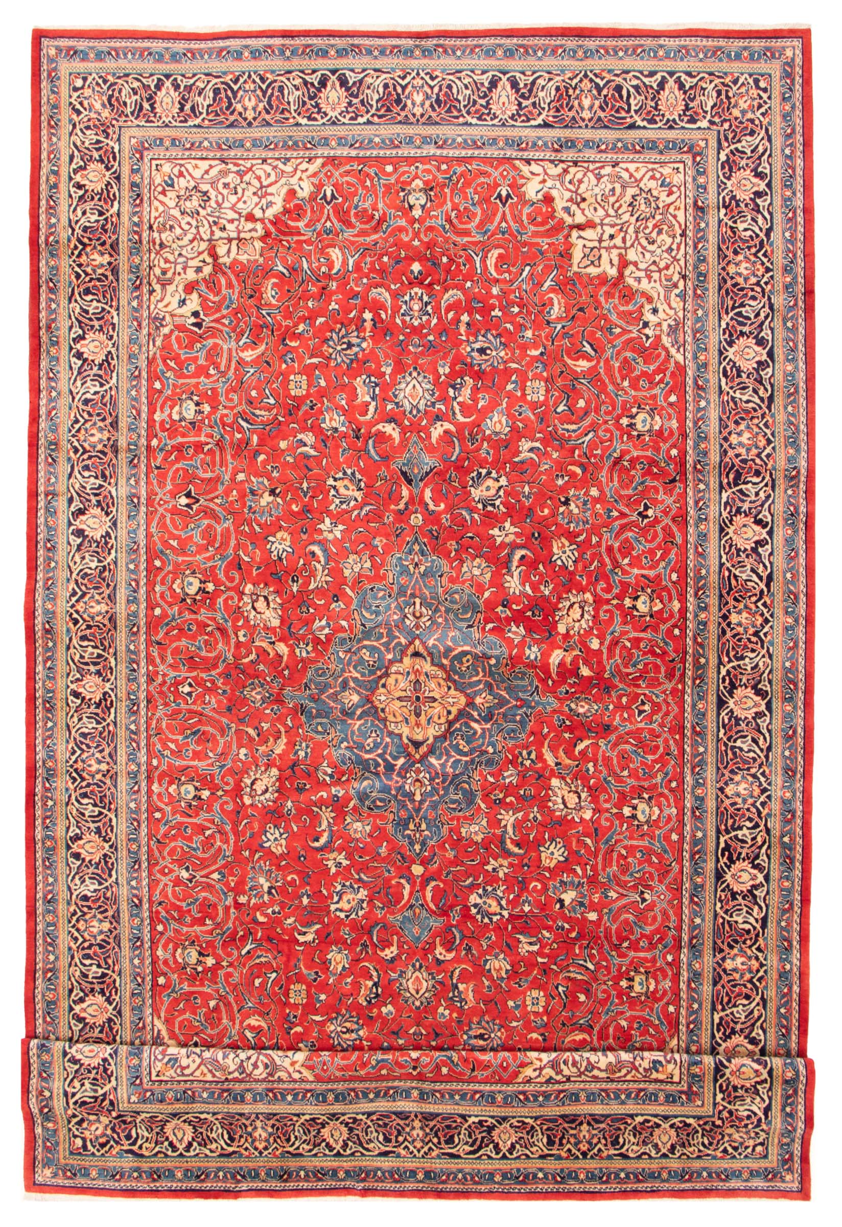 Persian Sarough 9'8" x 16'3" Hand-knotted Wool Rug 