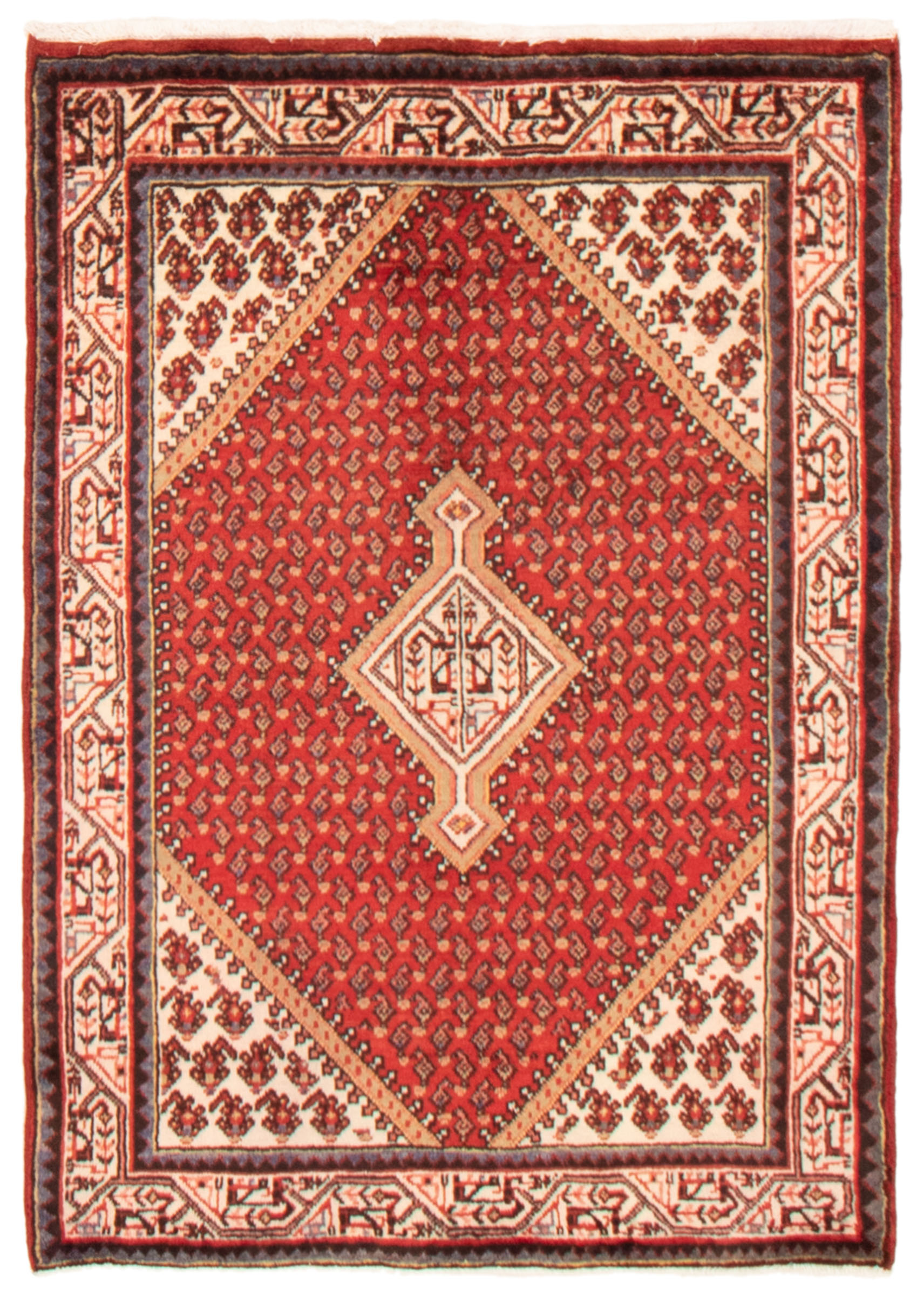 Tapis arak 3'6" x 5'1" en laine