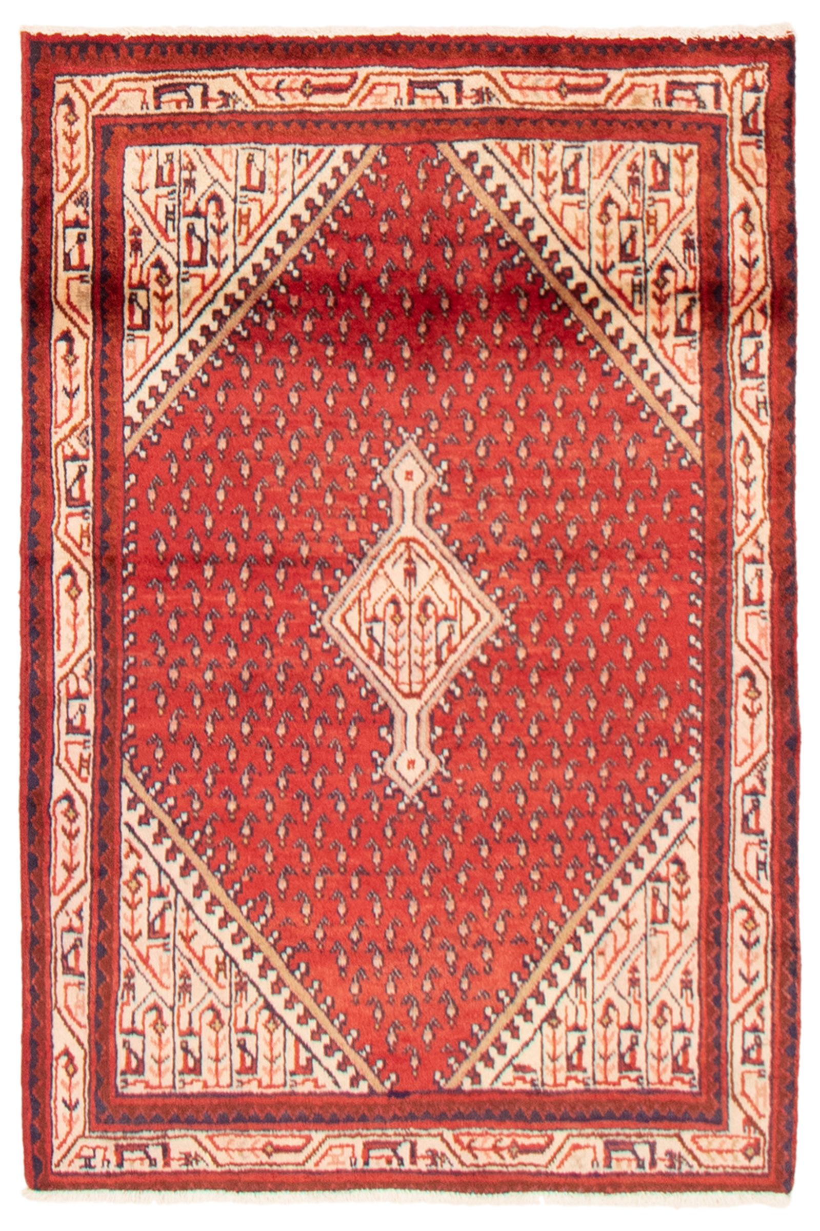 Tapis arak 3'4" x 5'0" en laine