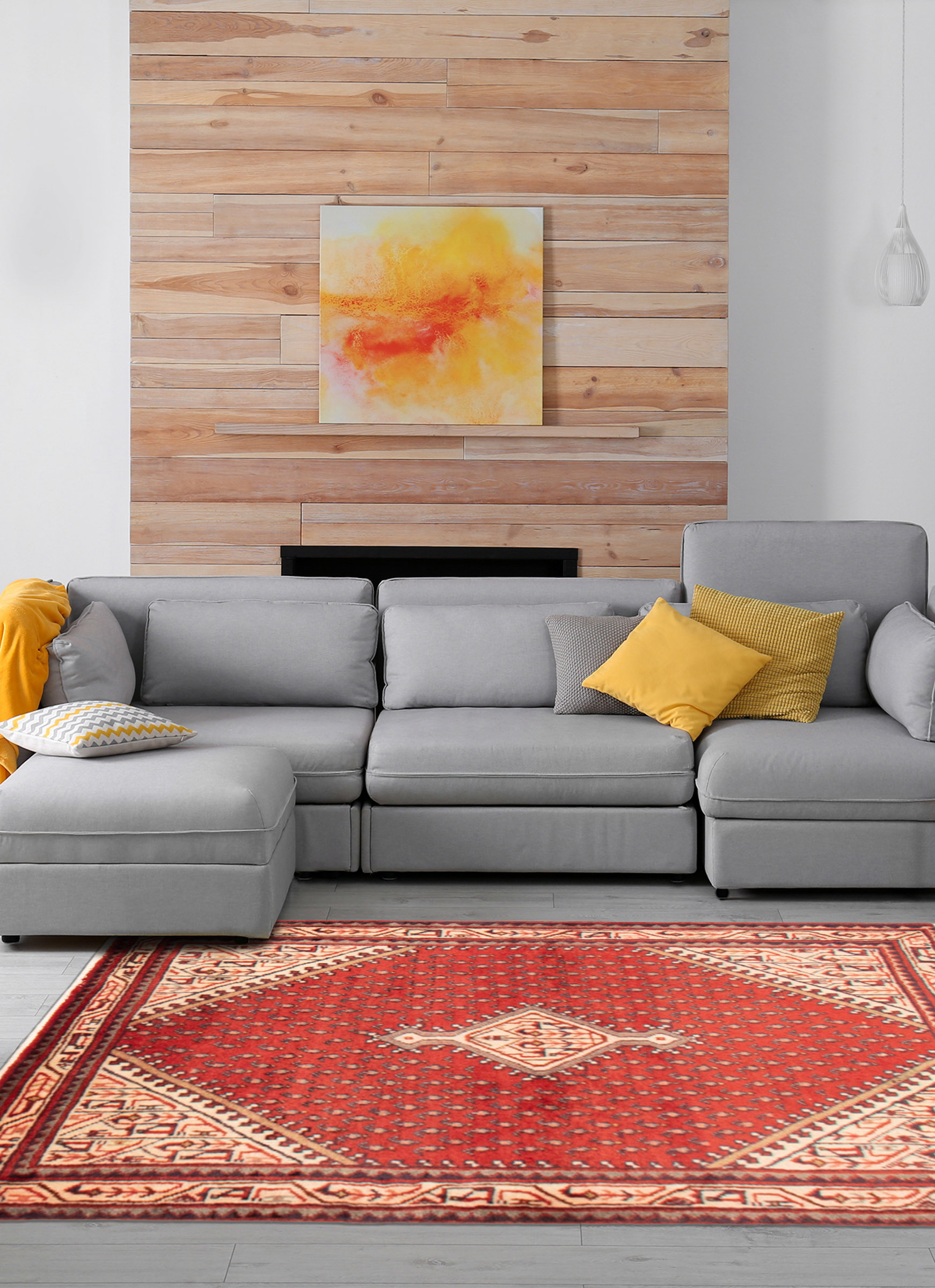 Tapis arak 3'3" x 5'0" en laine