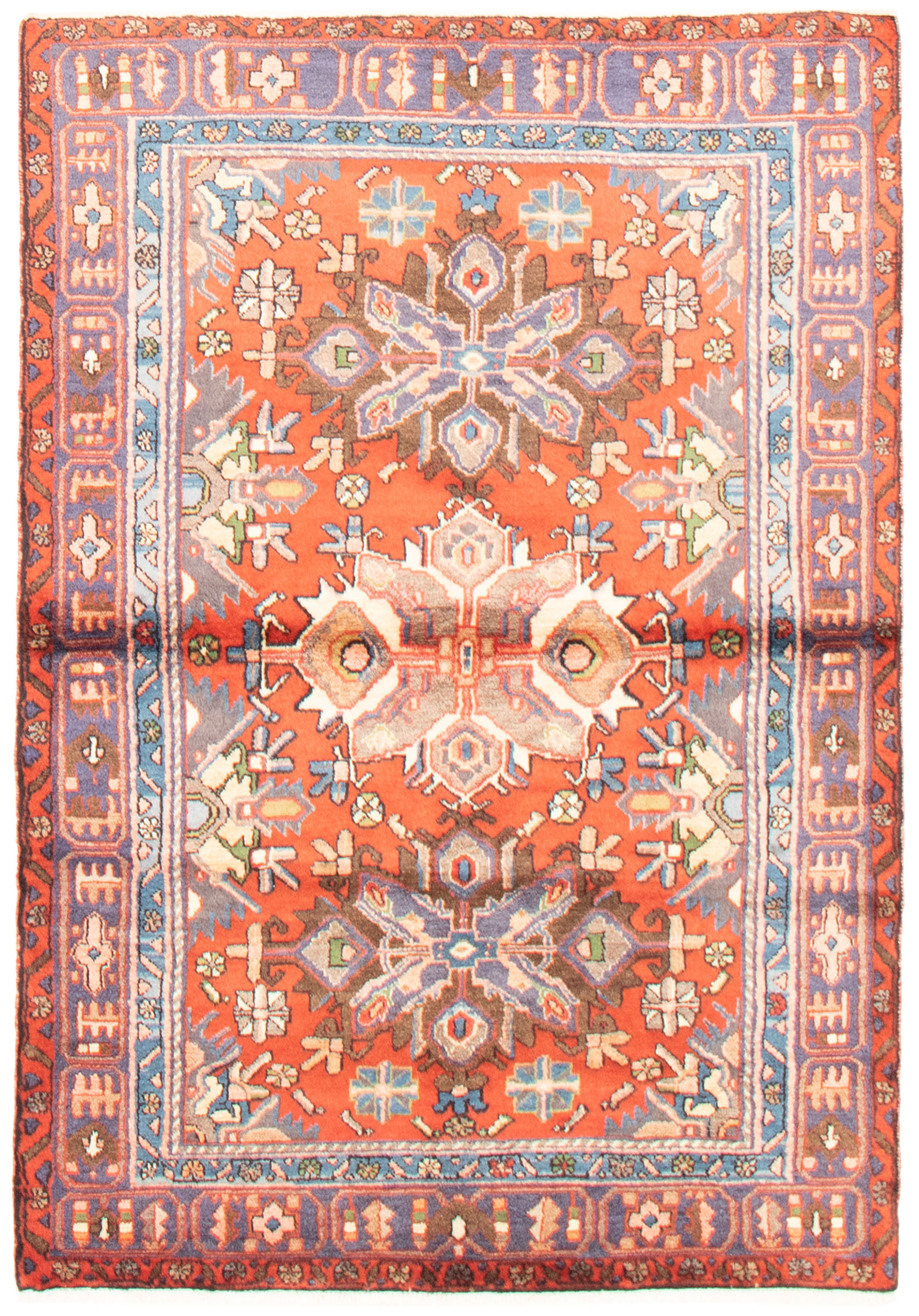 Tapis nahavand 4'5" x 6'7" en laine