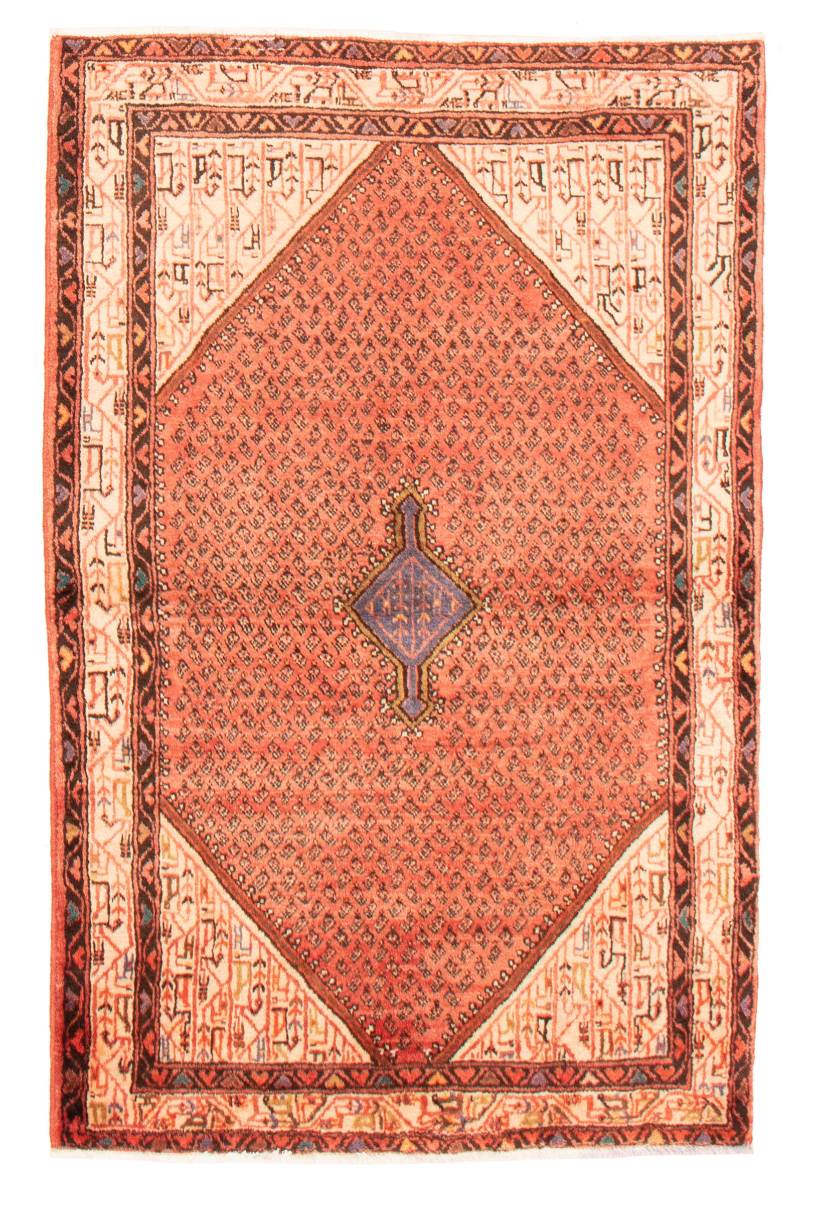 Tapis arak 4'4" x 6'9" en laine