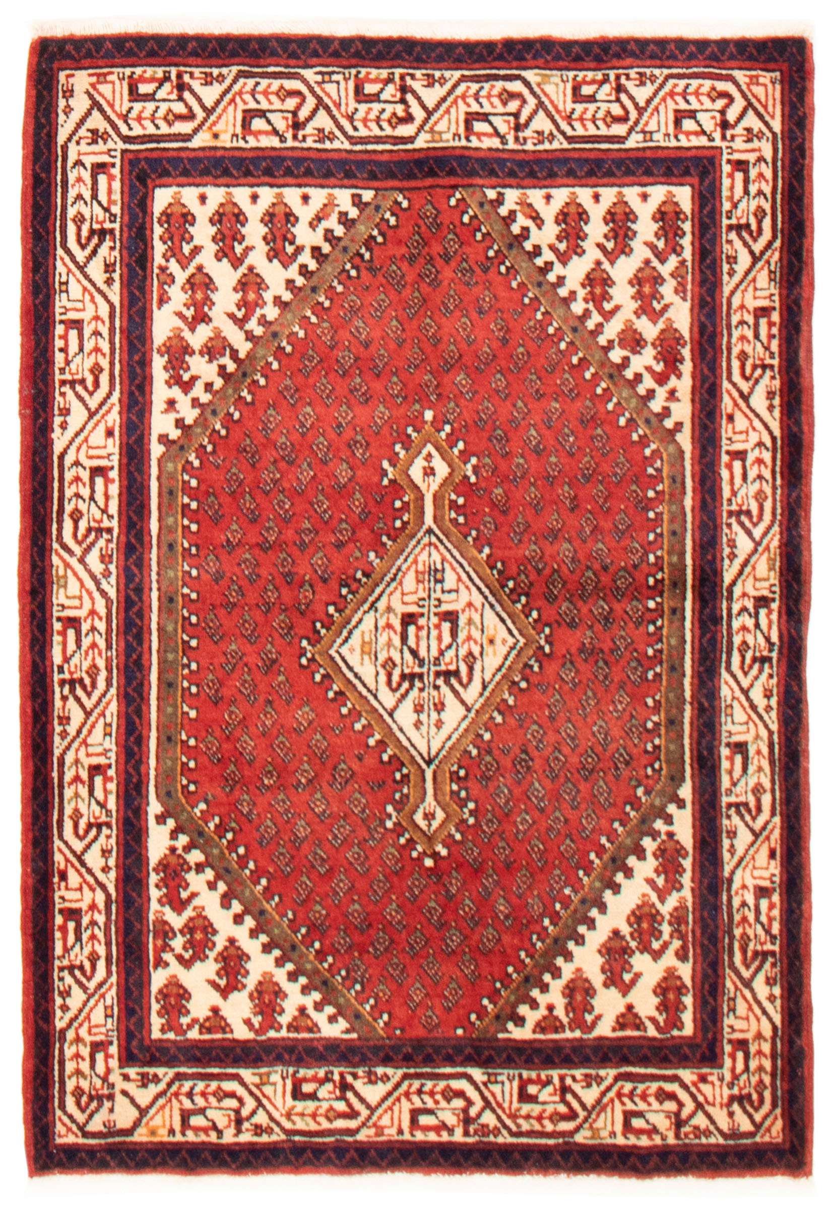 Tapis arak 3'7" x 5'2" en laine
