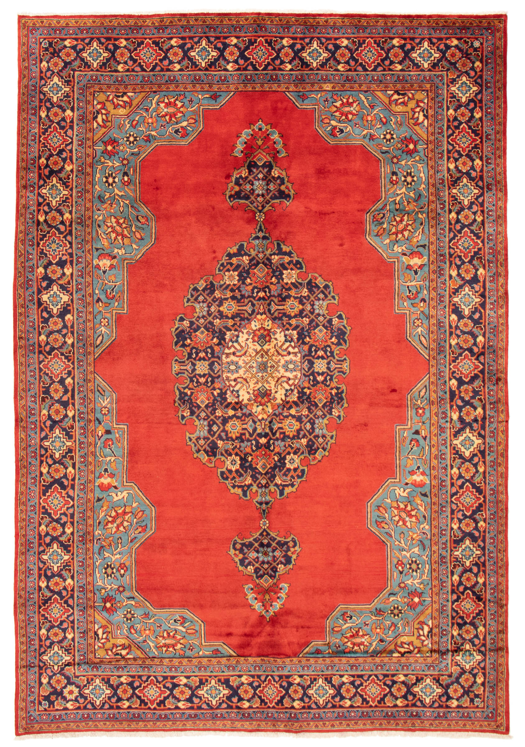 Persian Wiss 8'1" x 11'8" Hand-knotted Wool Rug 