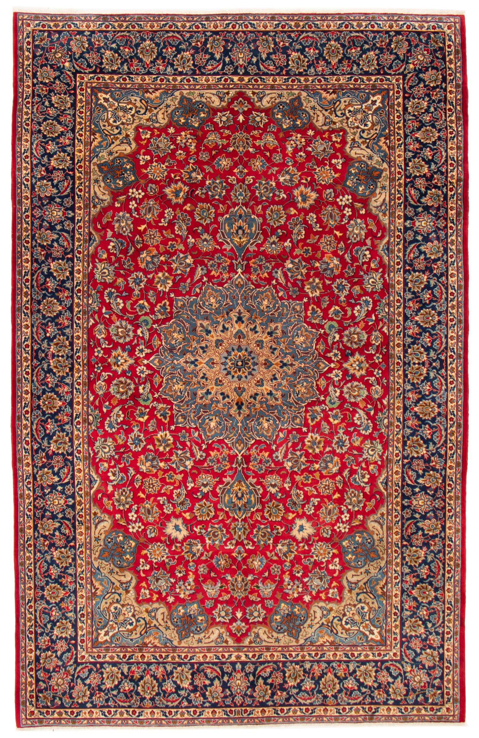 Persian Najafabad 8'3" x 12'11" Hand-knotted Wool Rug 