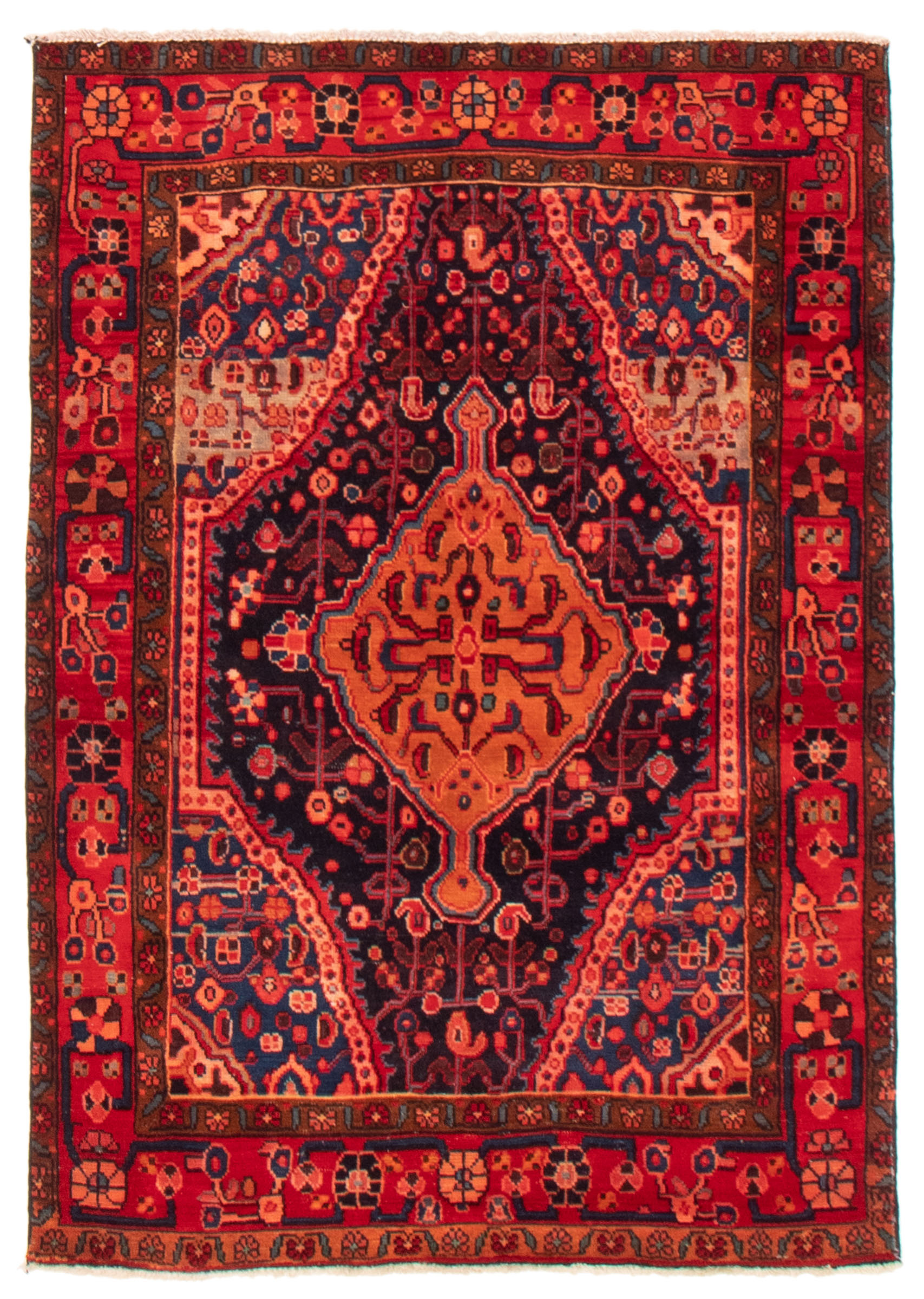 Tapis relance 3'9" x 5'3" en laine