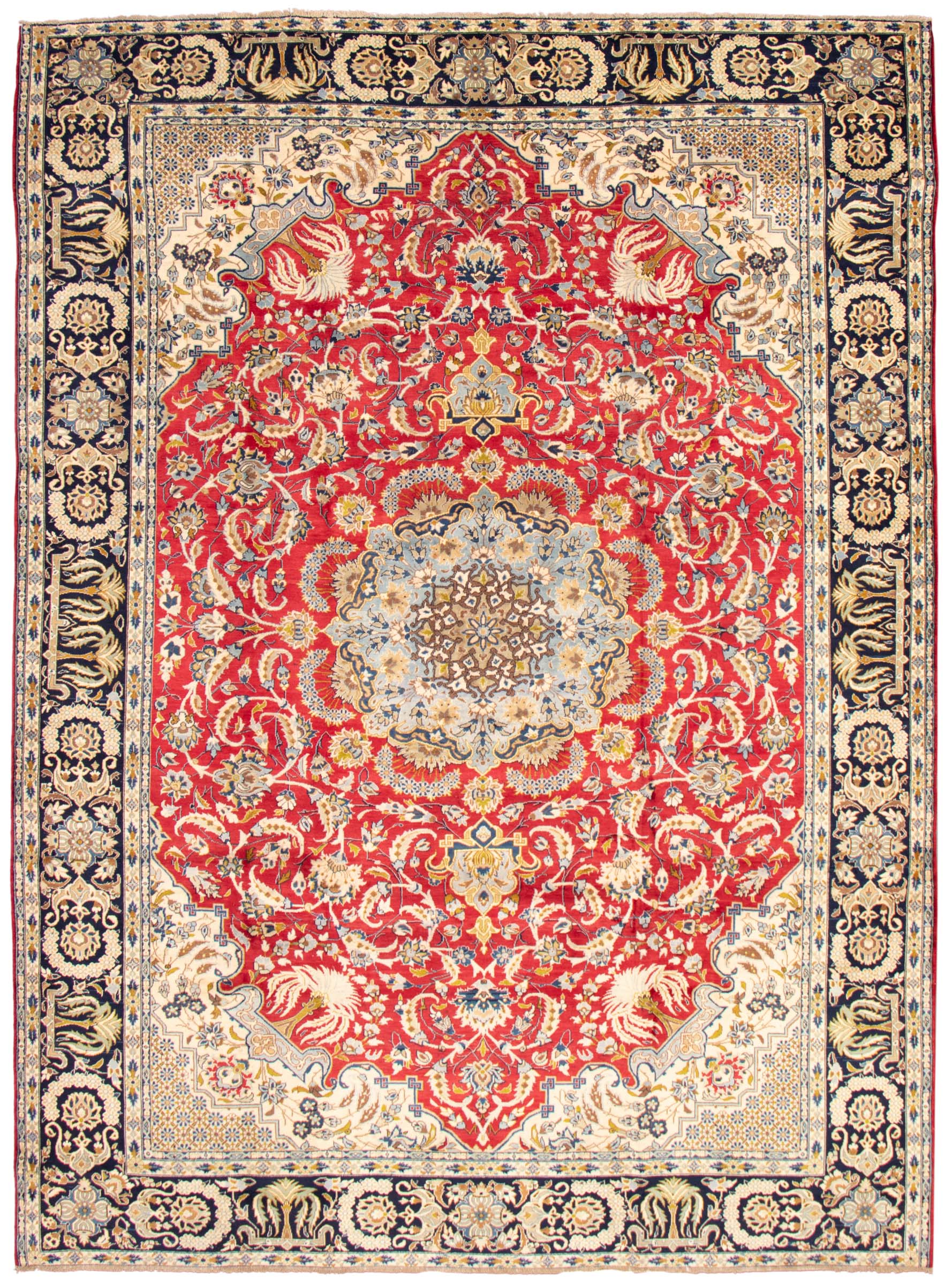 Tapis najafabad 10'5" x 14'4" en laine