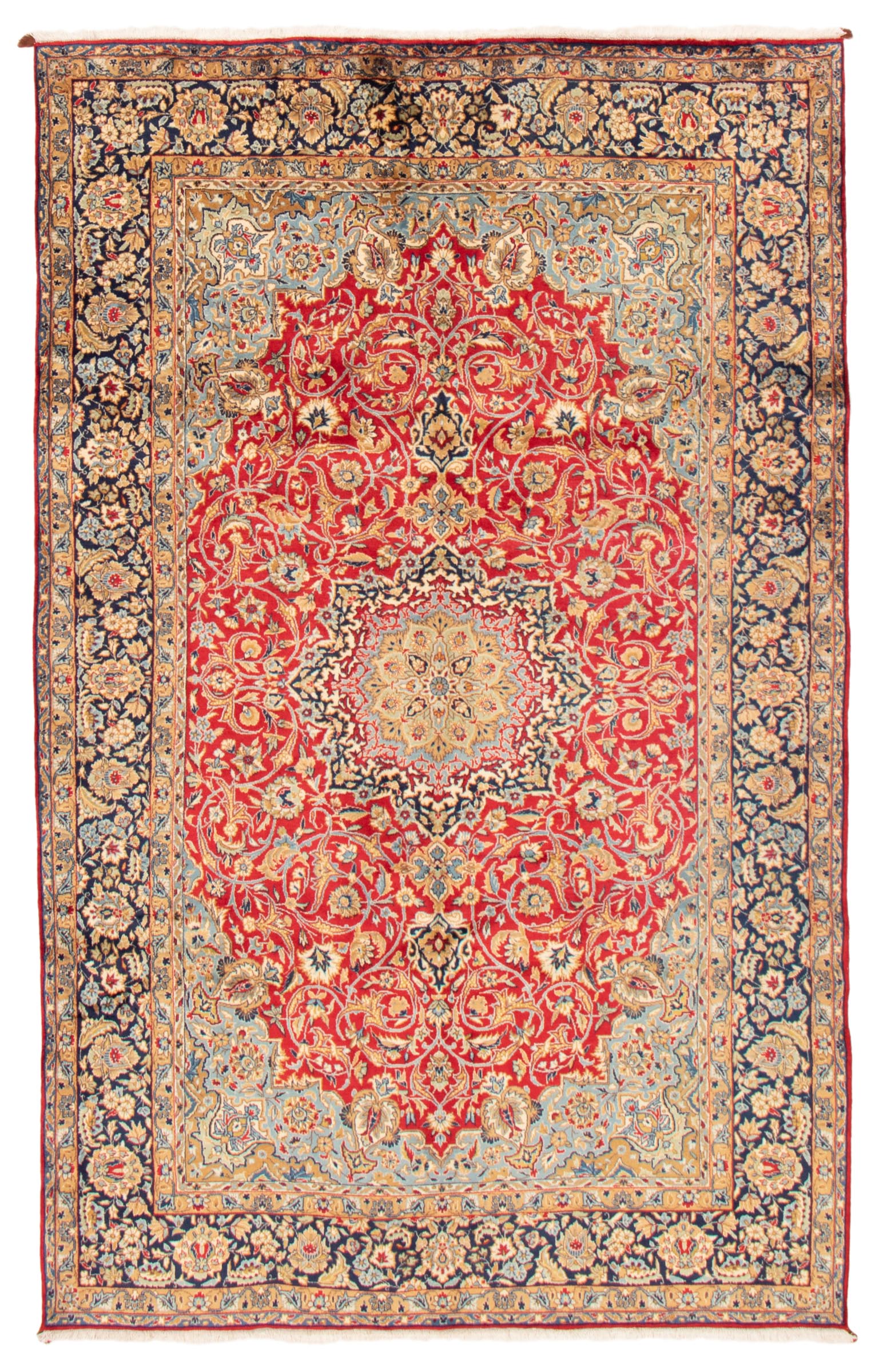 Tapis najafabad 6'4" x 10'3" en laine