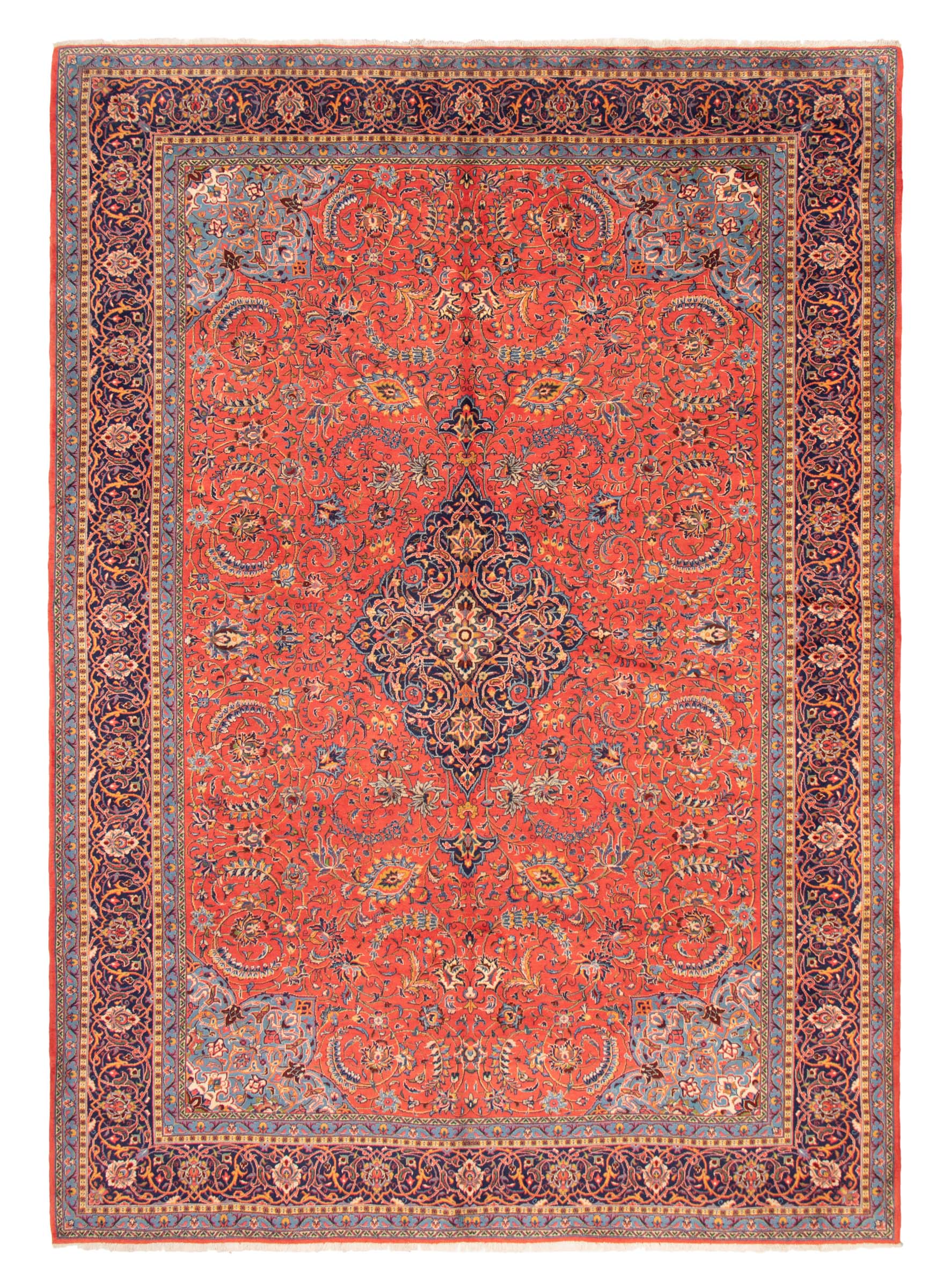 Persian Sarough 9'11" x 14'1" Hand-knotted Wool Rug 