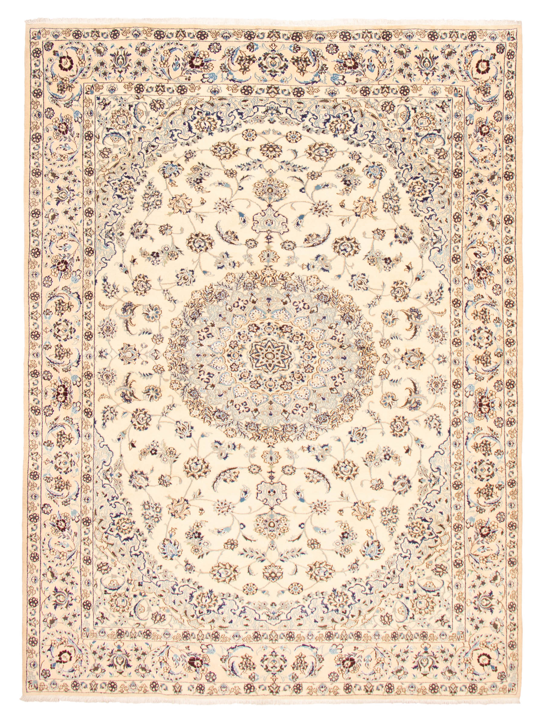 Tapis nain 9la 9'7" x 13'0" en laine