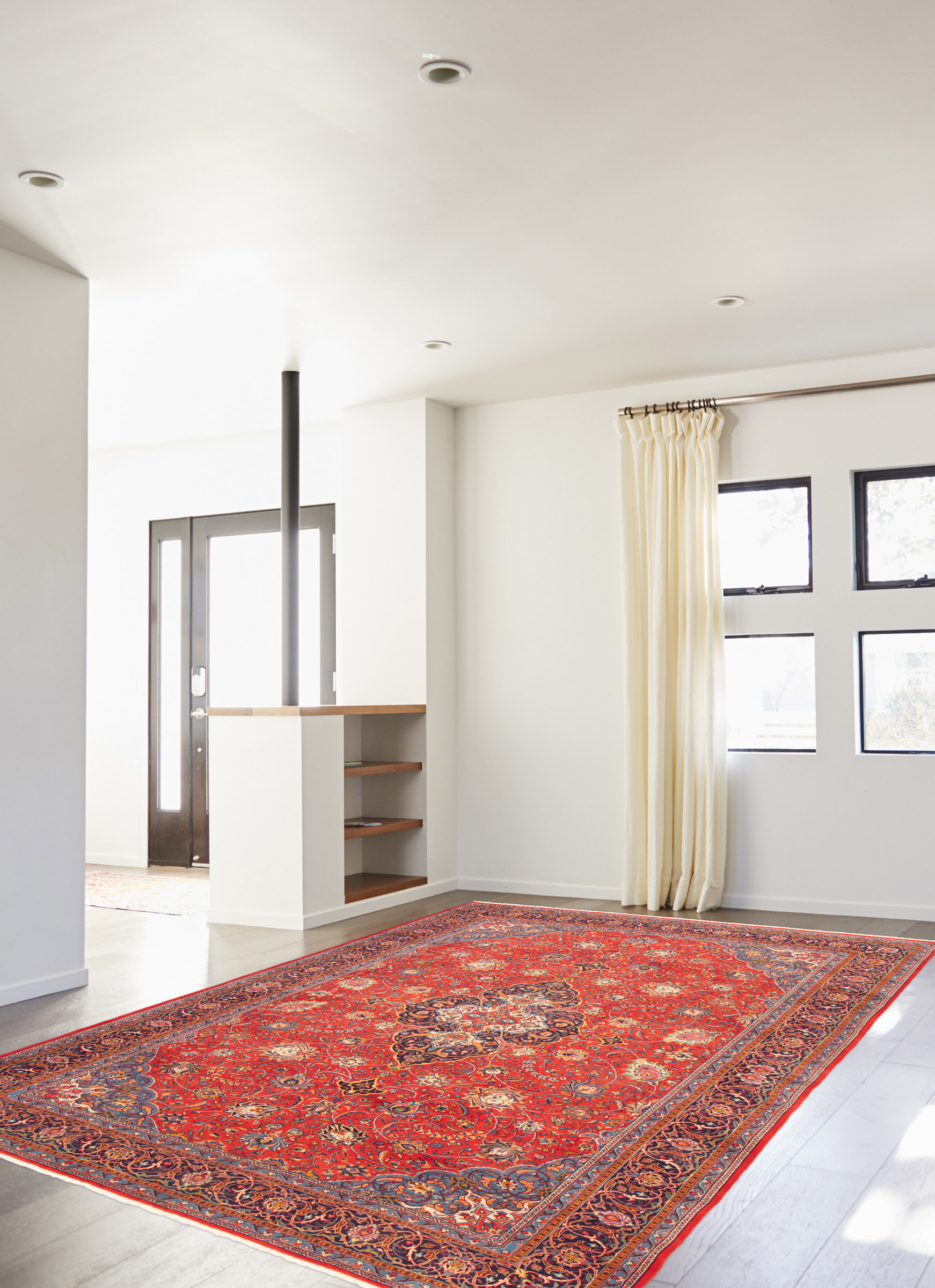 Persian Sarough 9'6" x 12'10" Hand-knotted Wool Rug 