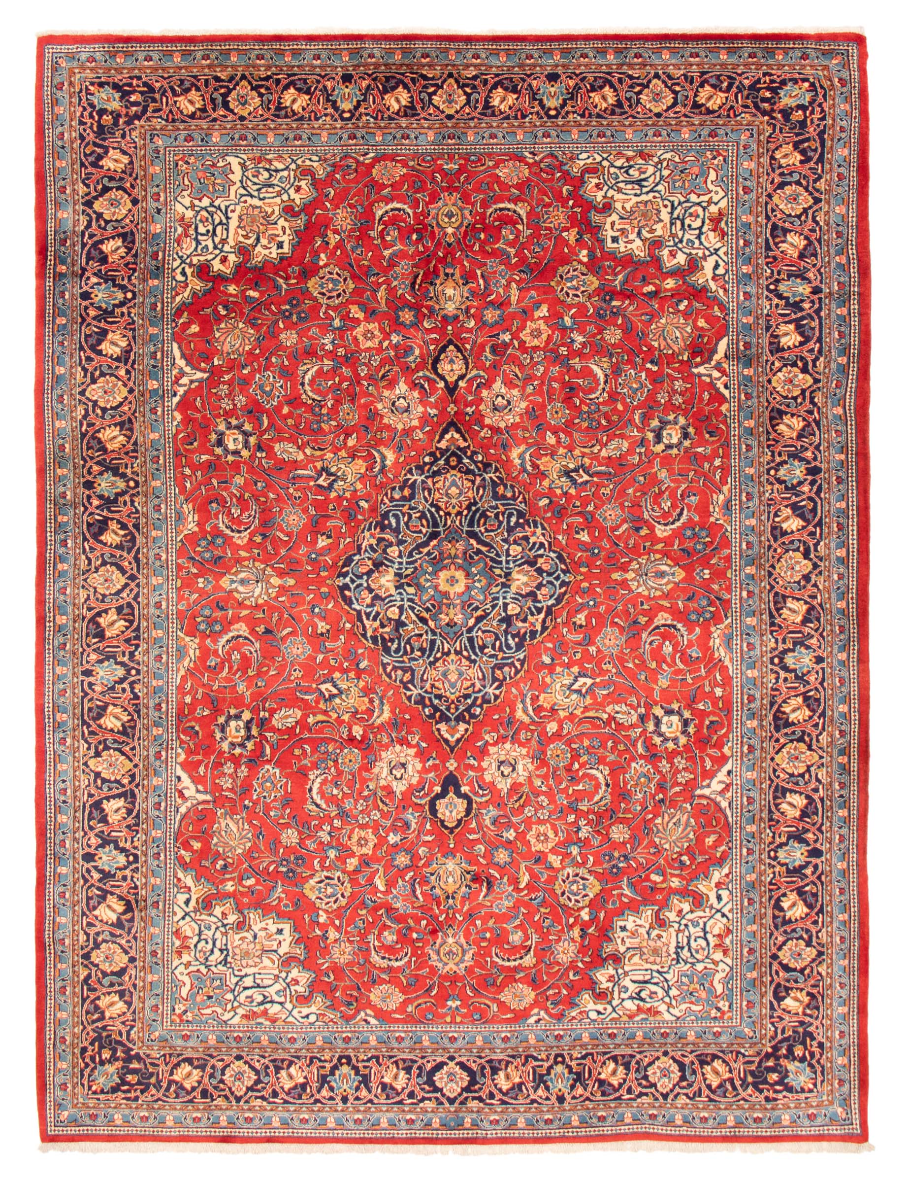 Persian Sarough 8'2" x 11'5" Hand-knotted Wool Rug 