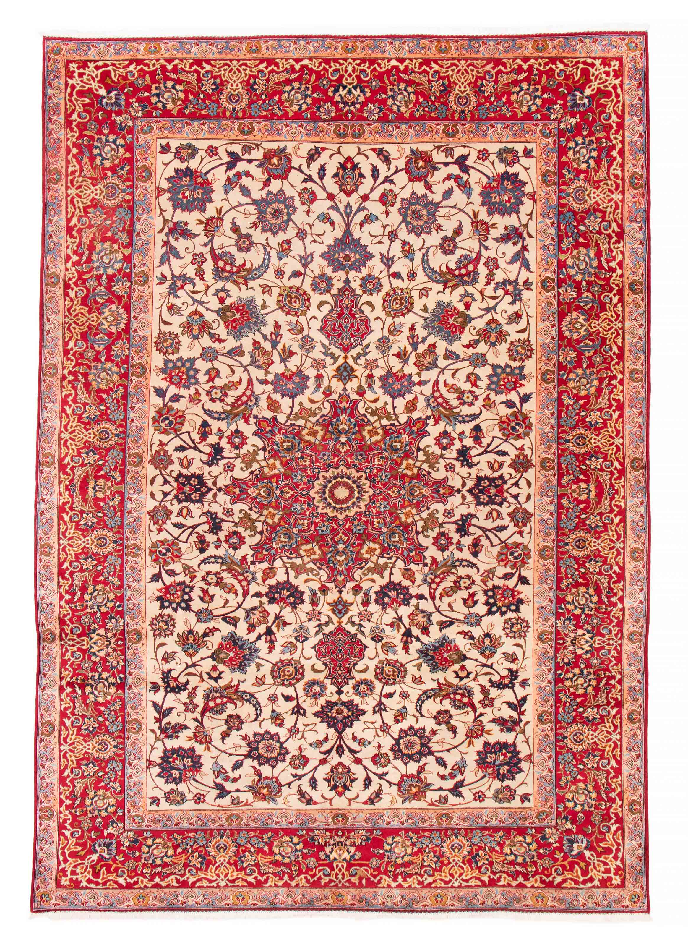 Tapis najafabad 9'2" x 12'10" en laine