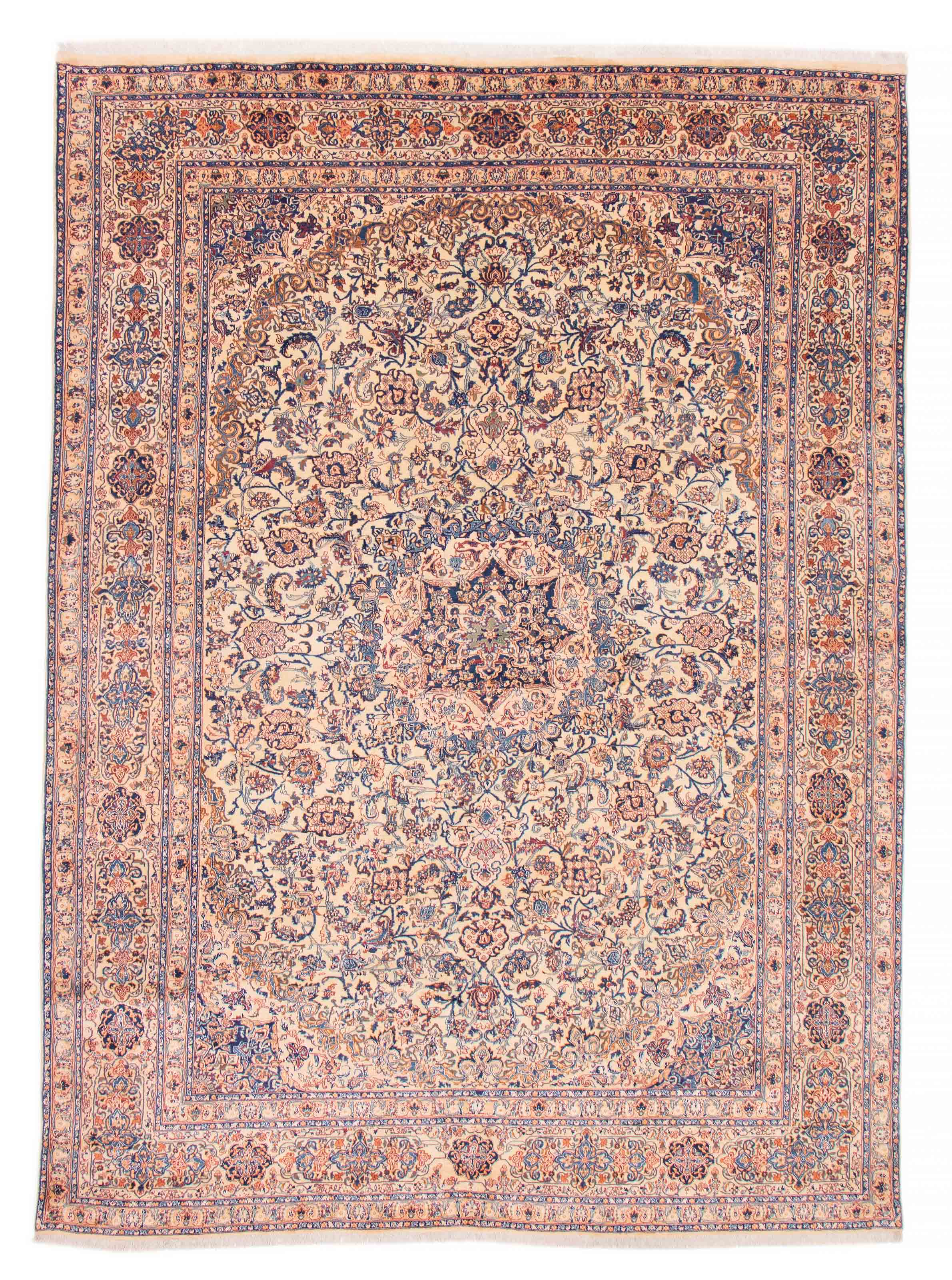 Tapis nain 9la 9'6" x 12'5" en laine