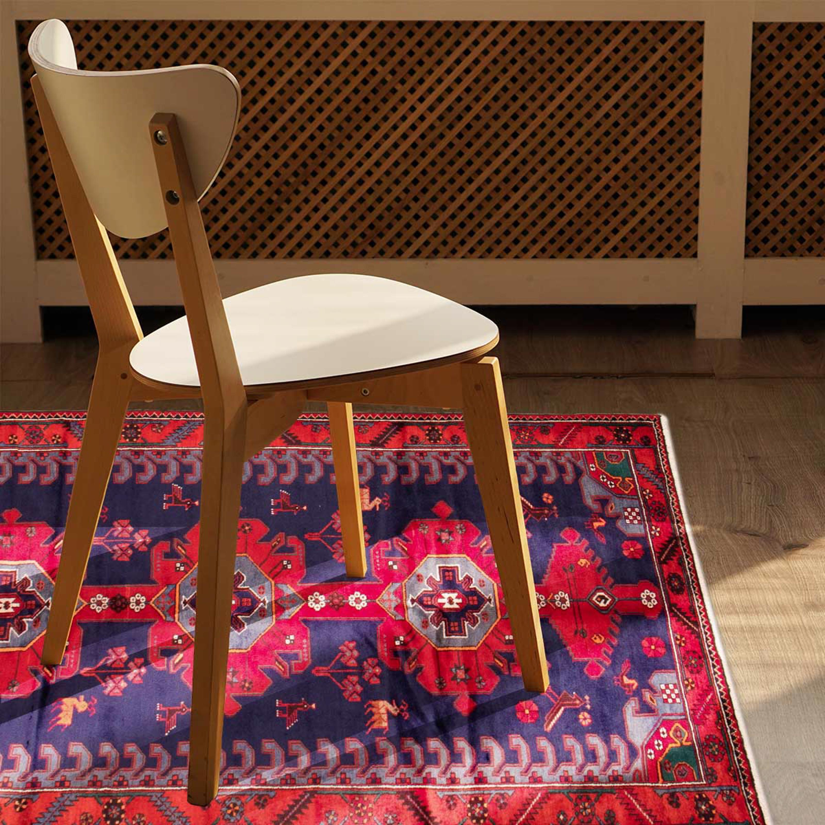 Tapis nahavand 5'1" x 9'7" en laine