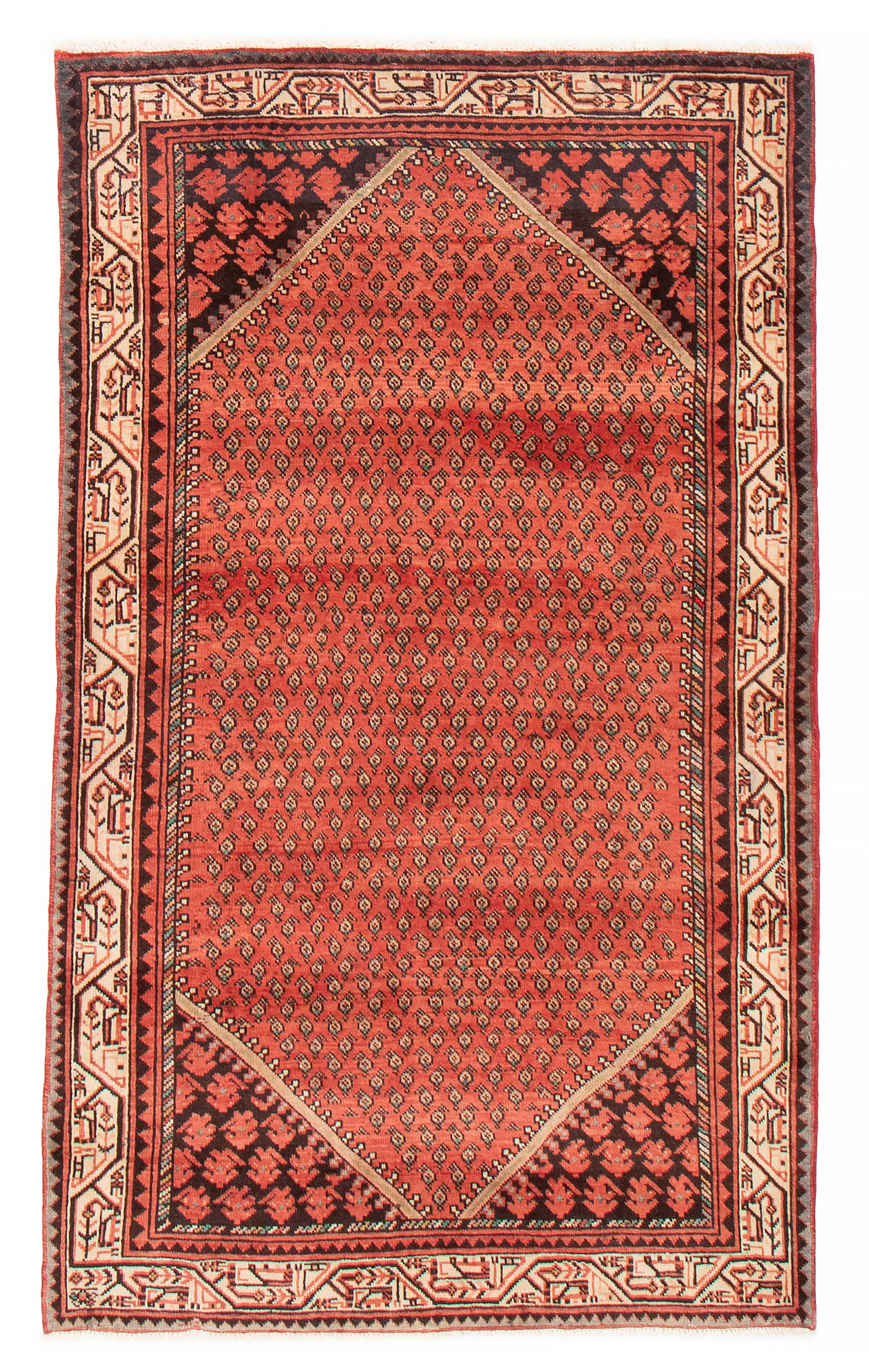 Tapis arak 4'2" x 6'11" en laine
