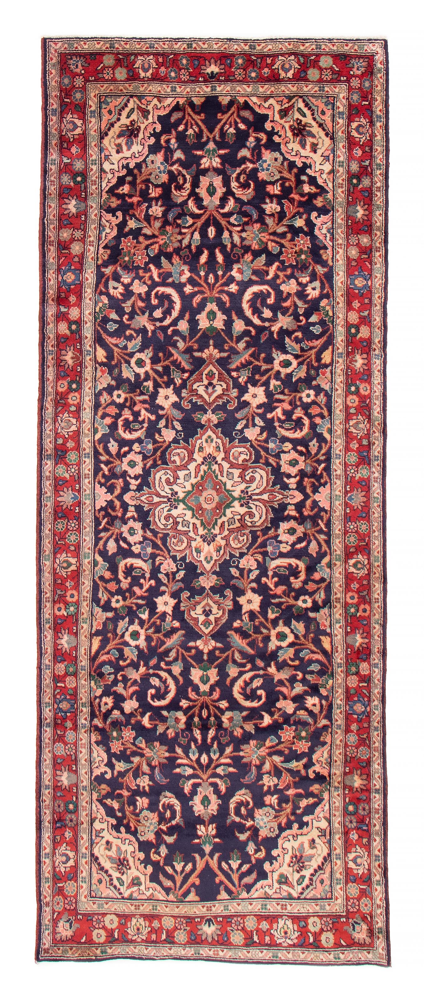 Persian Hamadan 3'10" x 10'0" Hand-knotted Wool Rug 