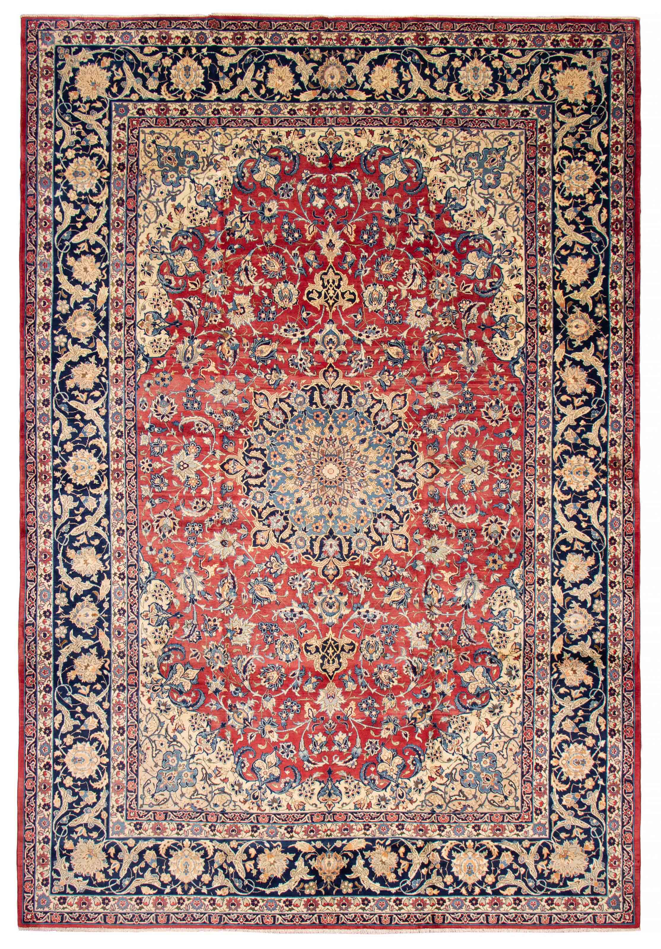 Tapis najafabad 11'0" x 16'9" en laine