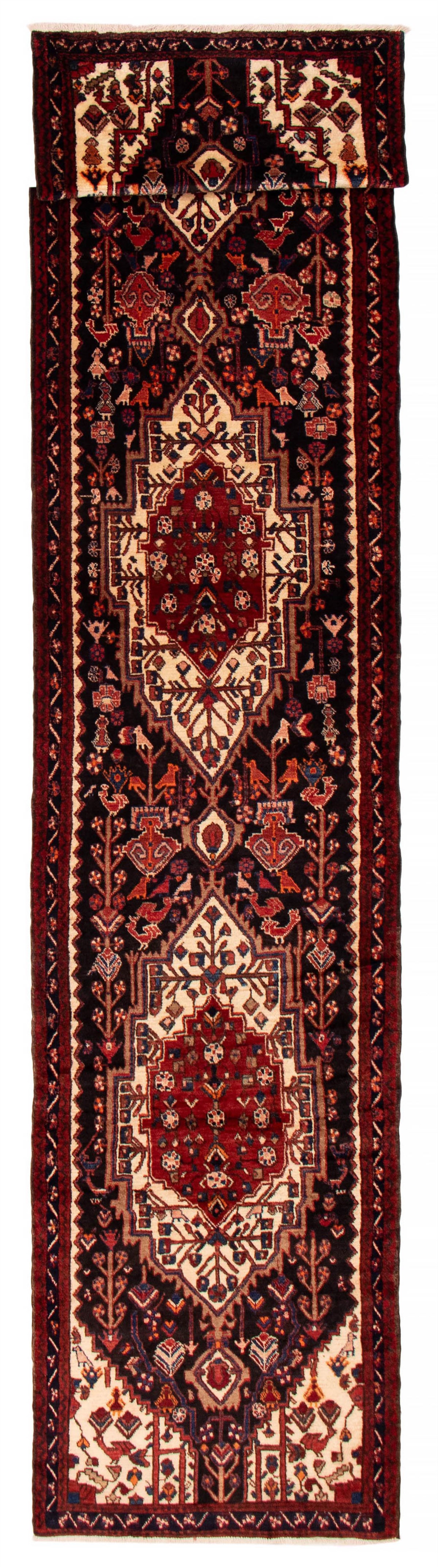 Tapis nahavand 3'5" x 17'3" en laine