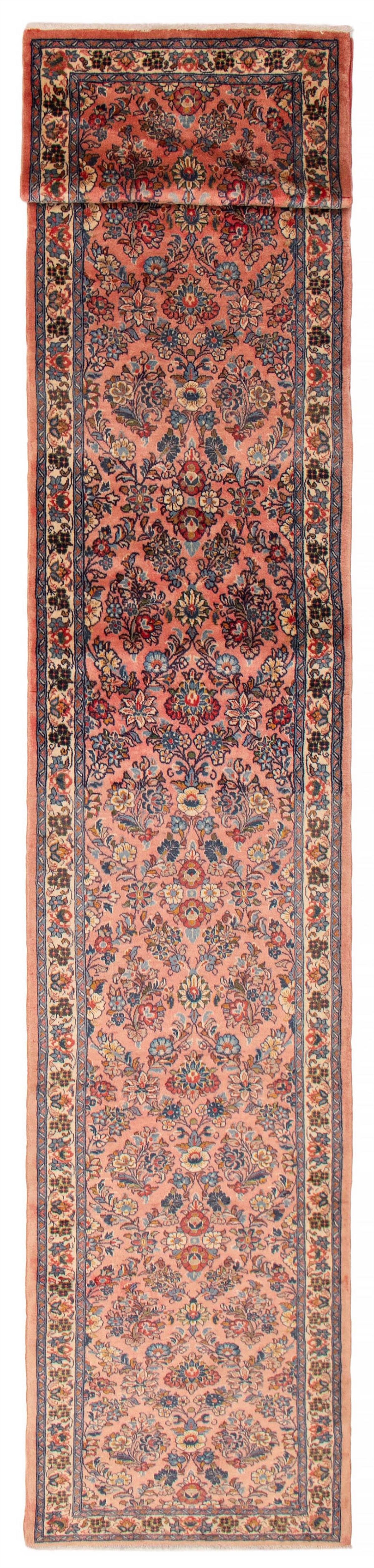 Persian Sarough 2'10" x 16'1" Hand-knotted Wool Rug 
