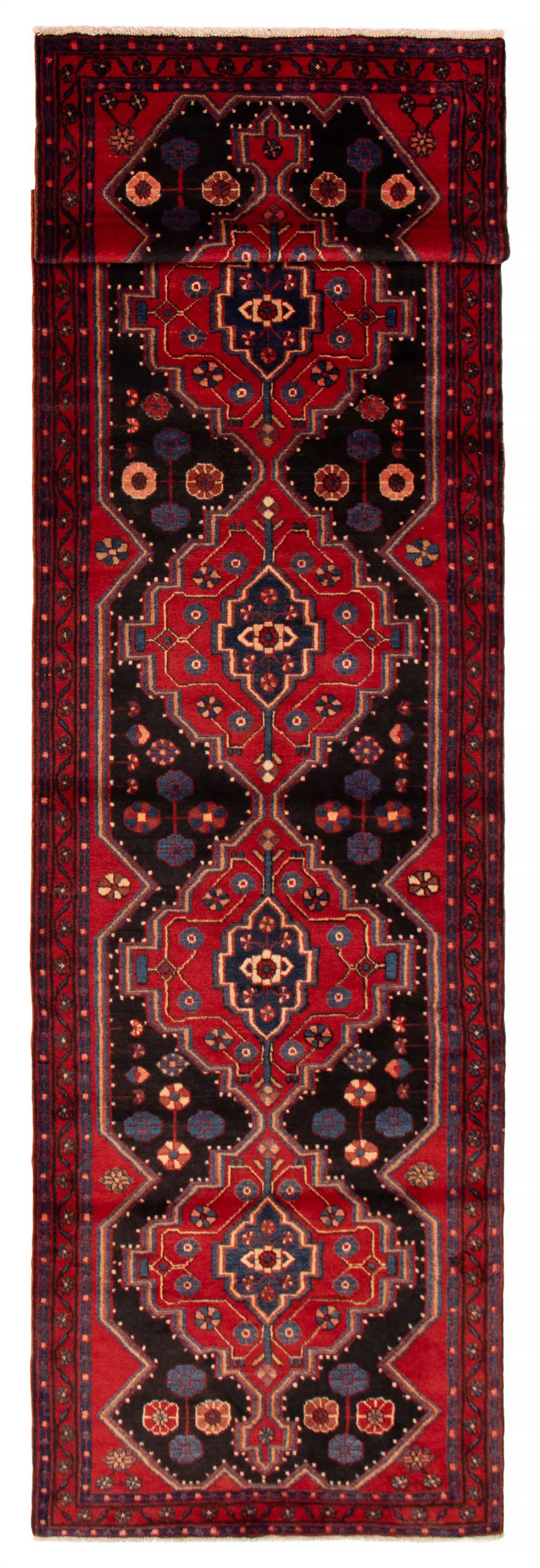 Tapis nahavand 3'10" x 17'7" en laine