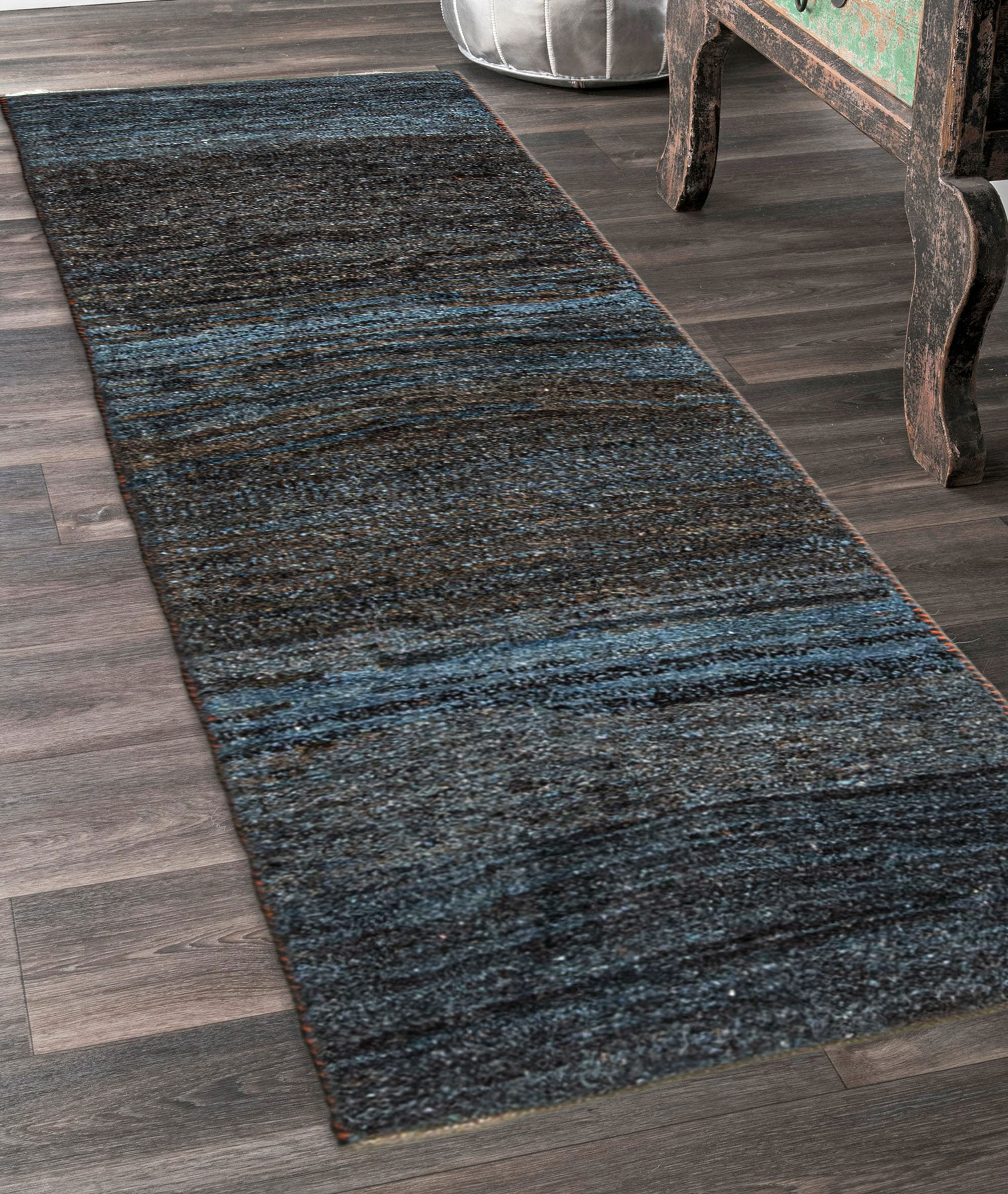 Persian Kashkuli Gabbeh 1'7" x 4'11" Hand-knotted Wool Rug 