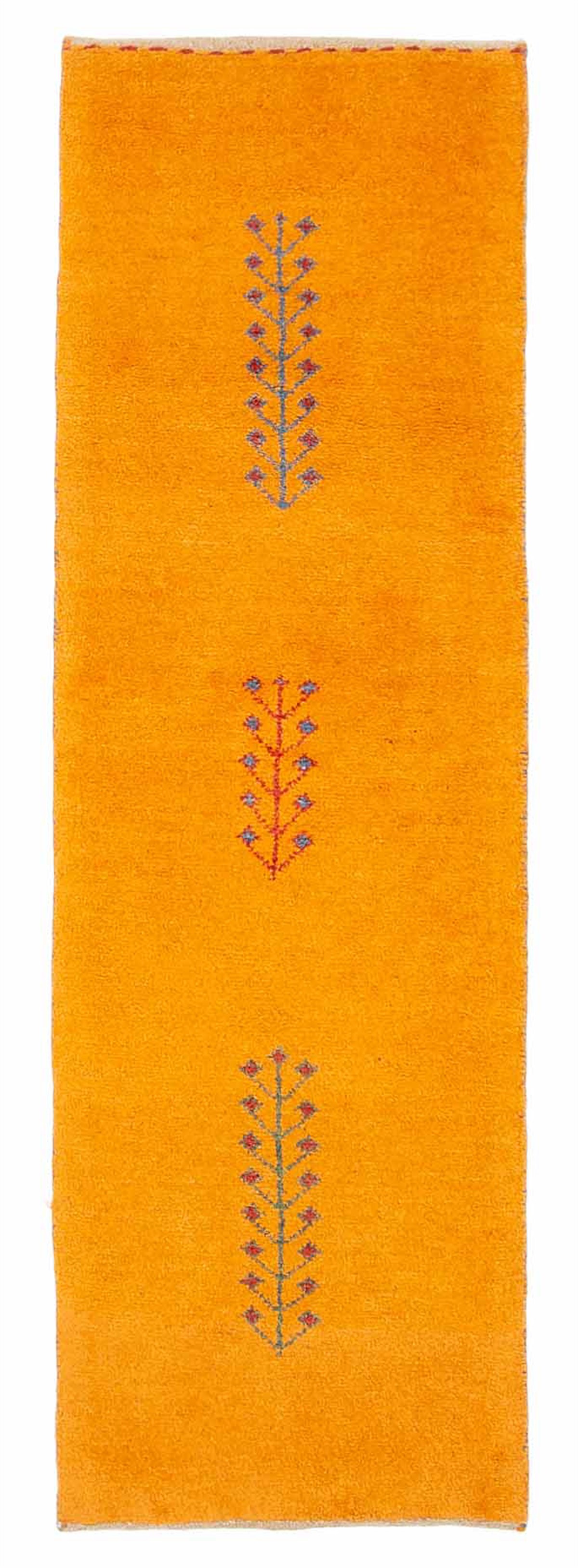 Persian Kashkuli Gabbeh 1'7" x 4'11" Hand-knotted Wool Runner Rug 