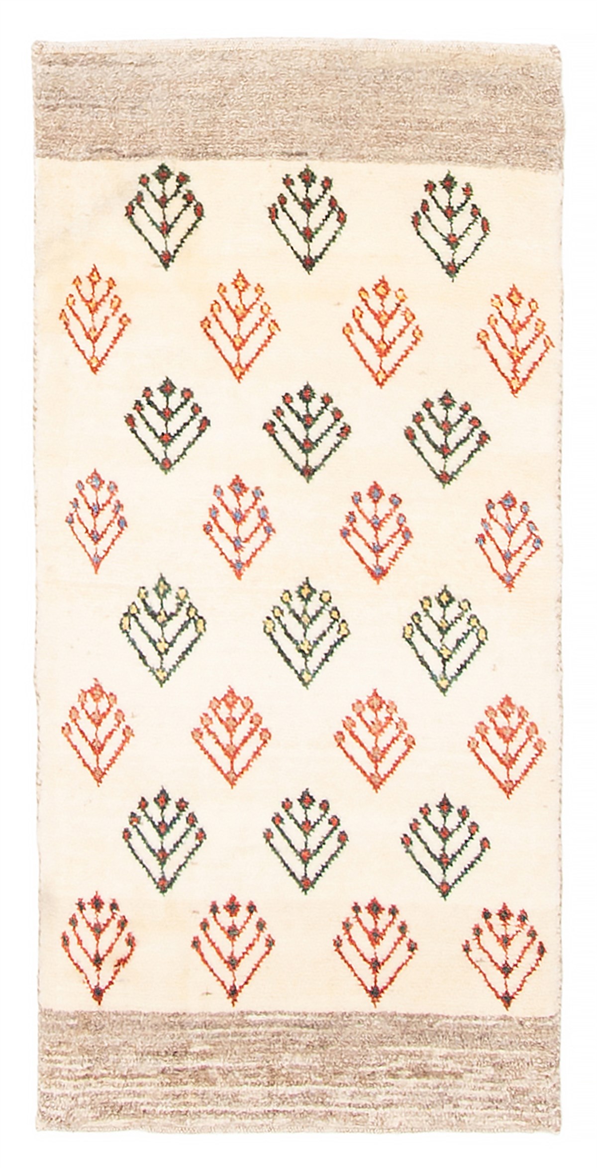 Persian Kashkuli Gabbeh 1'8" x 3'7" Hand-knotted Wool Rug 