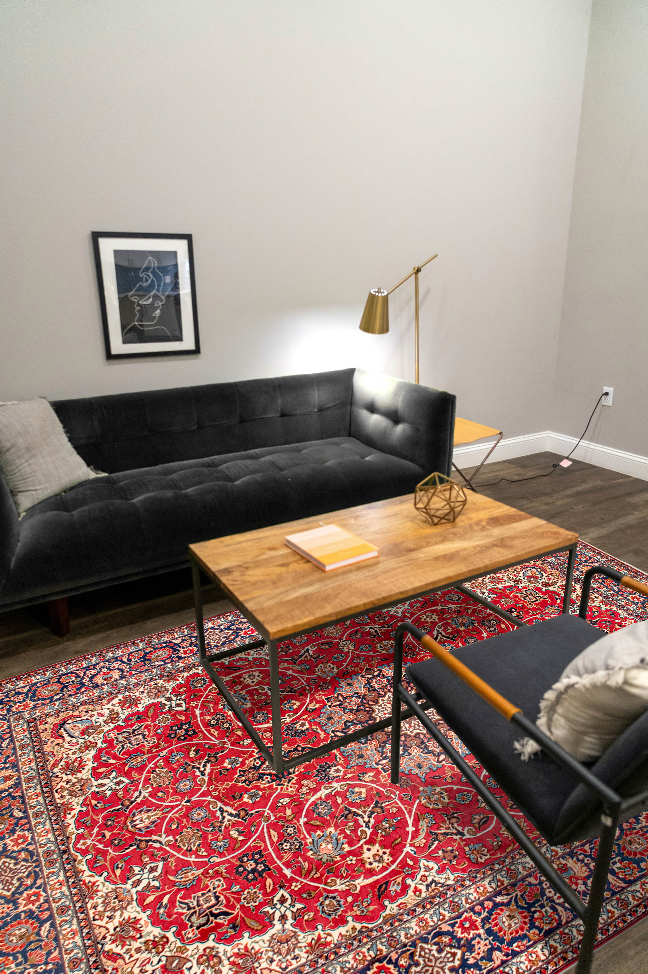 Tapis najafabad 10'3" x 13'9" en laine