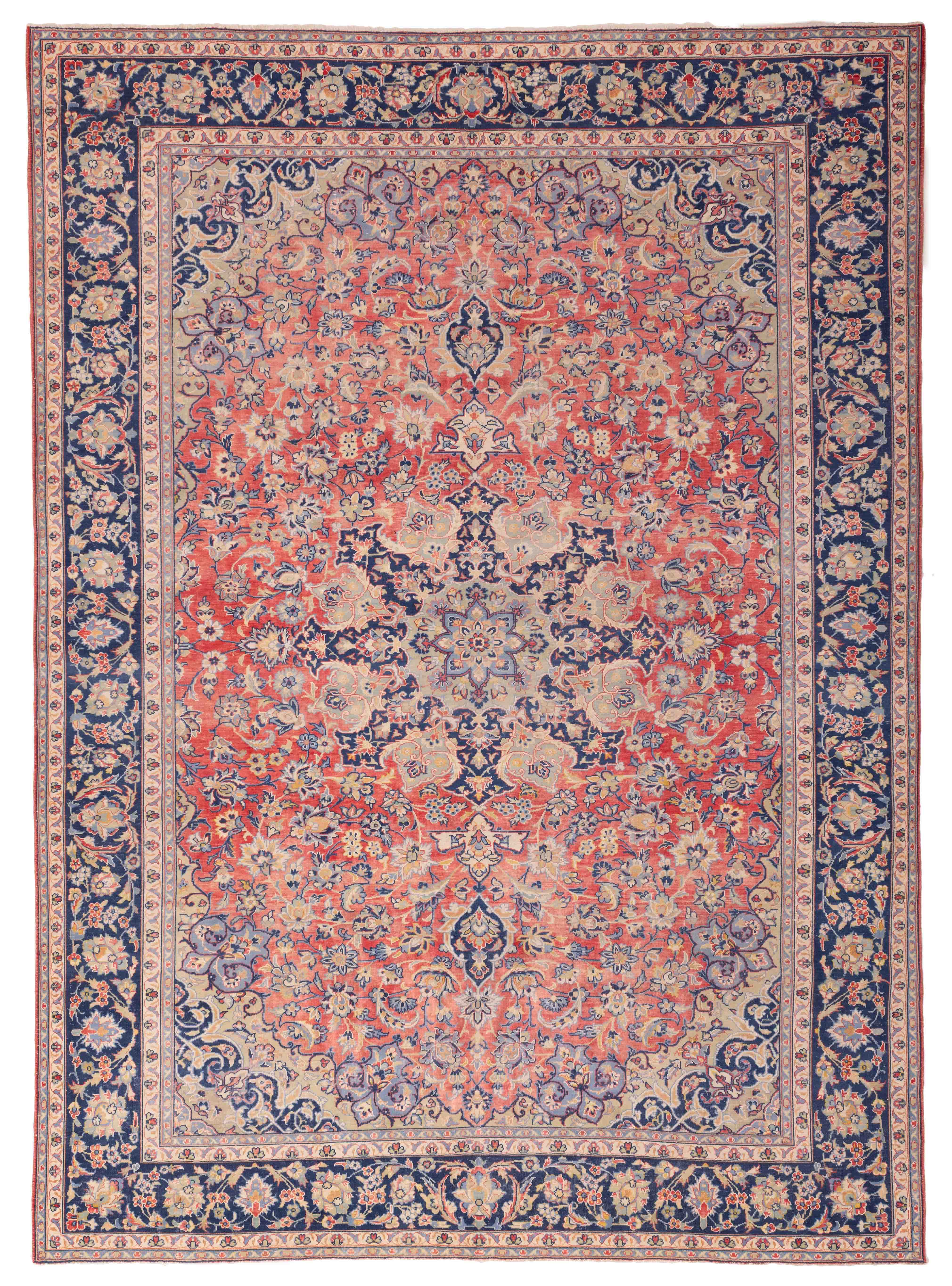 Tapis najafabad 9'2" x 12'7" en laine