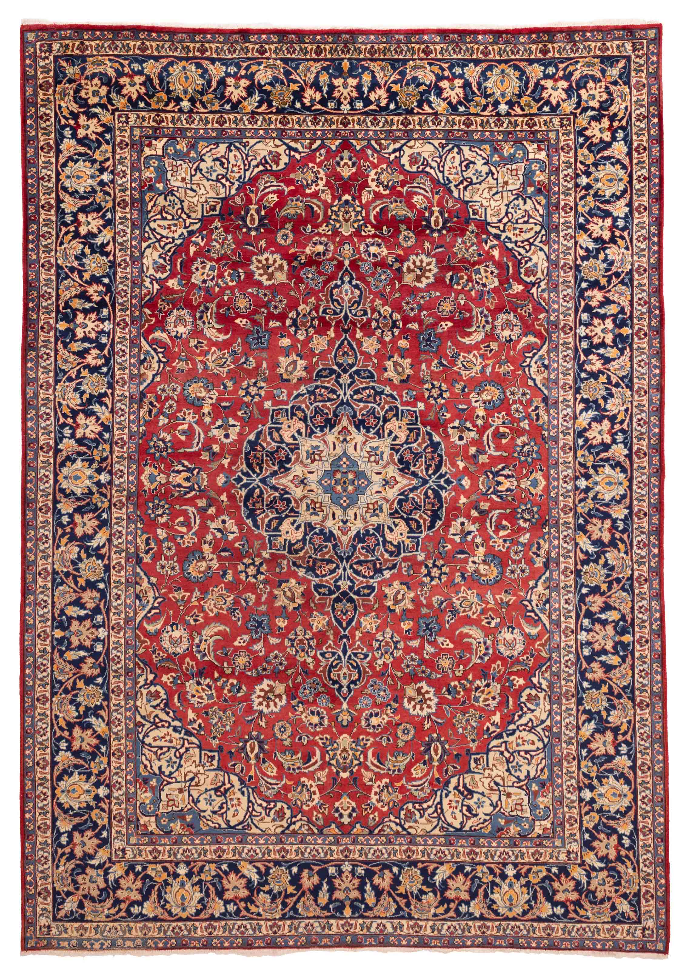 Tapis najafabad 8'8" x 12'8" en laine