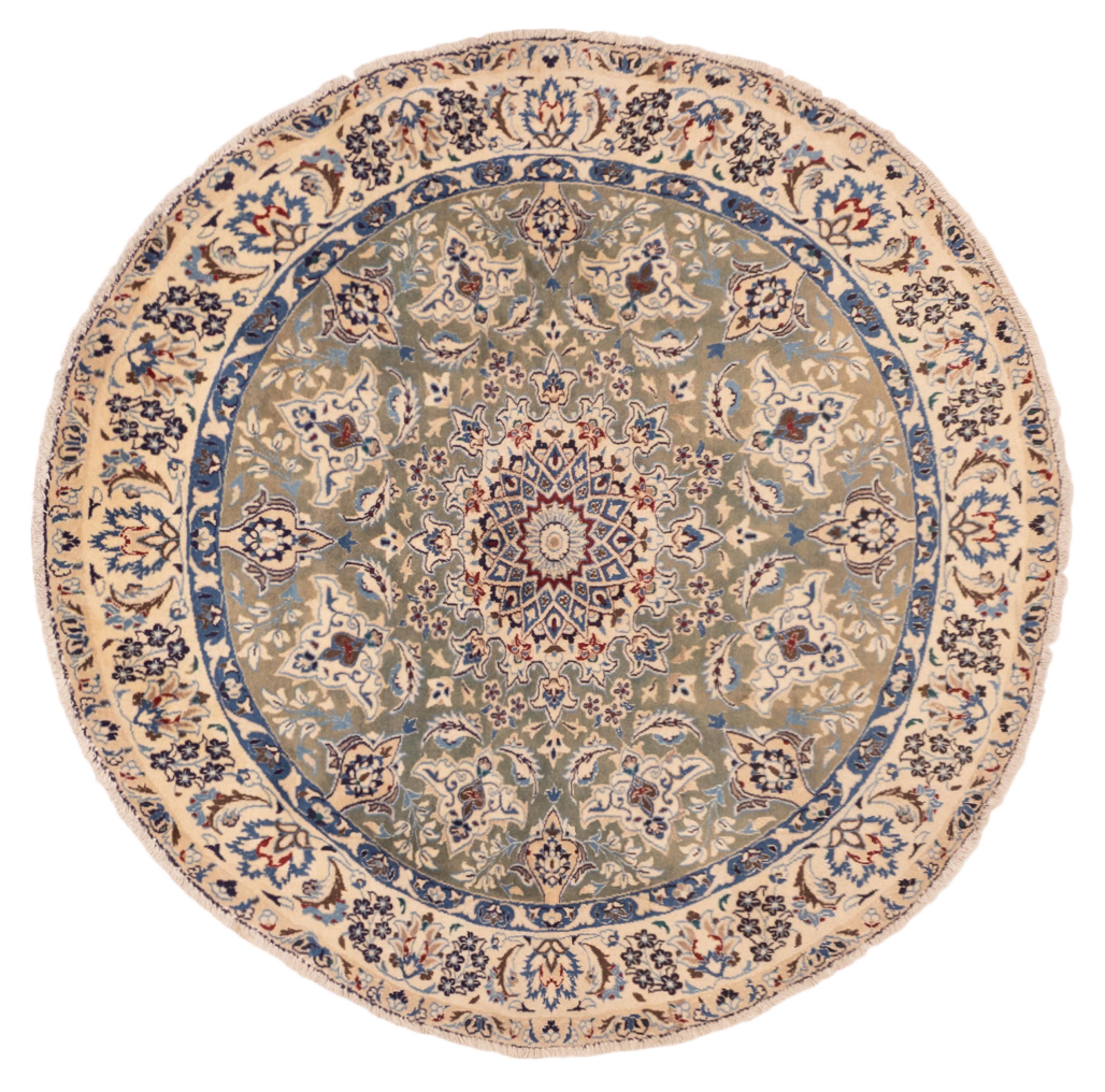 Tapis nain 9la 5'11" x 6'1" en laine