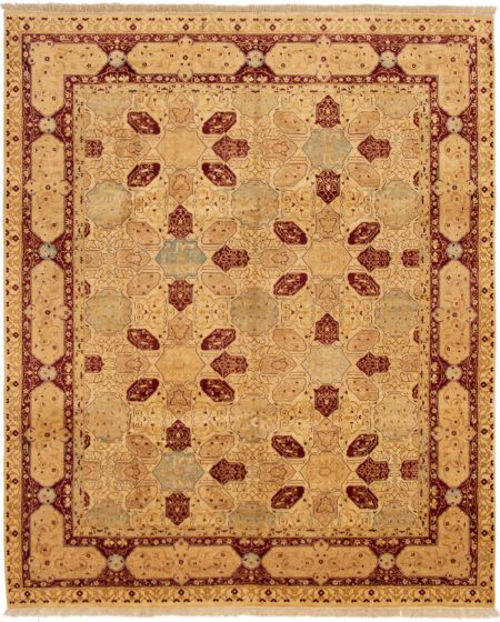 Pakistani Pako Persian 18 Of 20 8'2" x 10'0" Hand-knotted Wool Rug 
