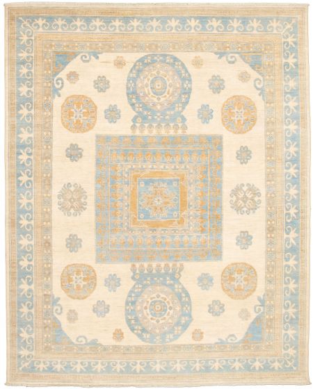 Pakistani 18 Of 20 Pak Finest Mamluk 7'10" x 9'8" Hand-knotted Wool Rug 