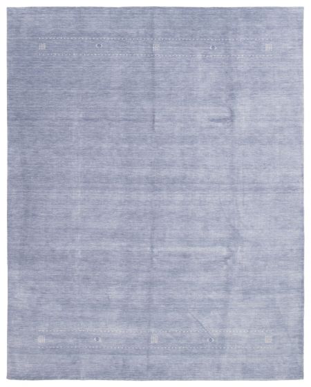 Indo Gabbeh 9'3" x 11'9" Hand Loomed Wool Rug 
