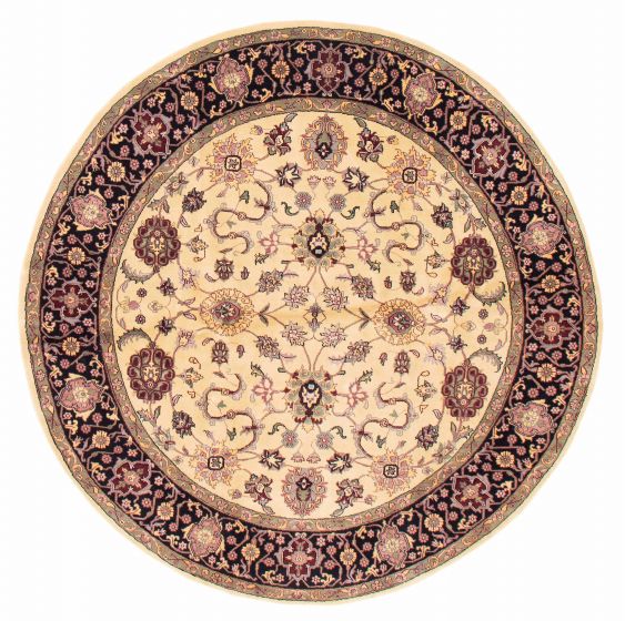 Tapis agra jaipur 8'0" x 8'0" en laine