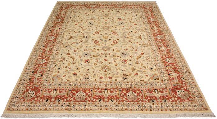 Pakistani Pako Persian 18 Of 20 12'3" x 15'9" Hand-knotted Wool Rug 