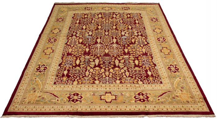 Pakistani Pako Persian 18 Of 20 12'0" x 15'0" Hand-knotted Wool Rug 