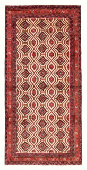 Afghan Royal Baluch 3'1" x 6'3" Hand-knotted Wool Rug 