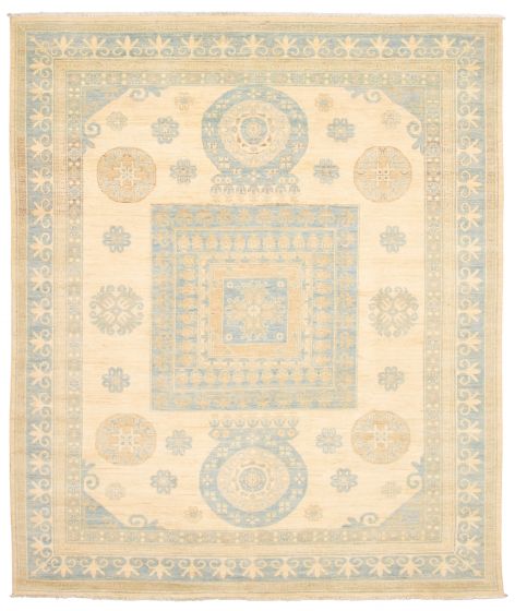 Pakistani 18 Of 20 Pak Finest Mamluk 8'1" x 9'8" Hand-knotted Wool Rug 