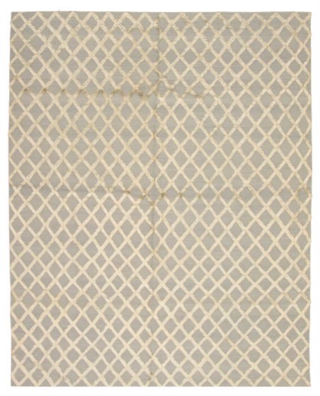 Indian Cambridge 9'1" x 11'5" Flat-Weave NA Kilim 
